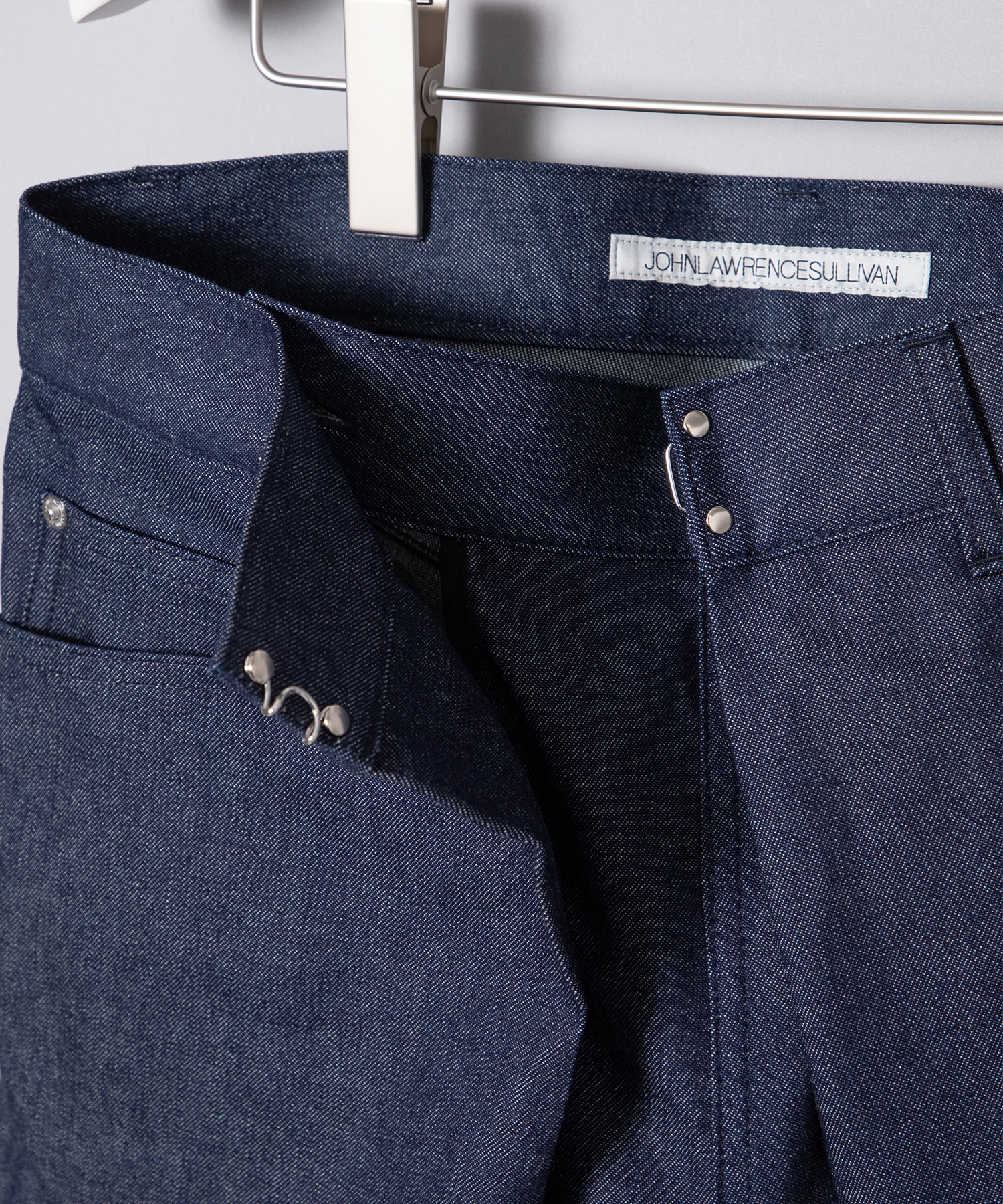 RIGID DENIM WIDE PANTS JOHN LAWRENCE SULLIVAN