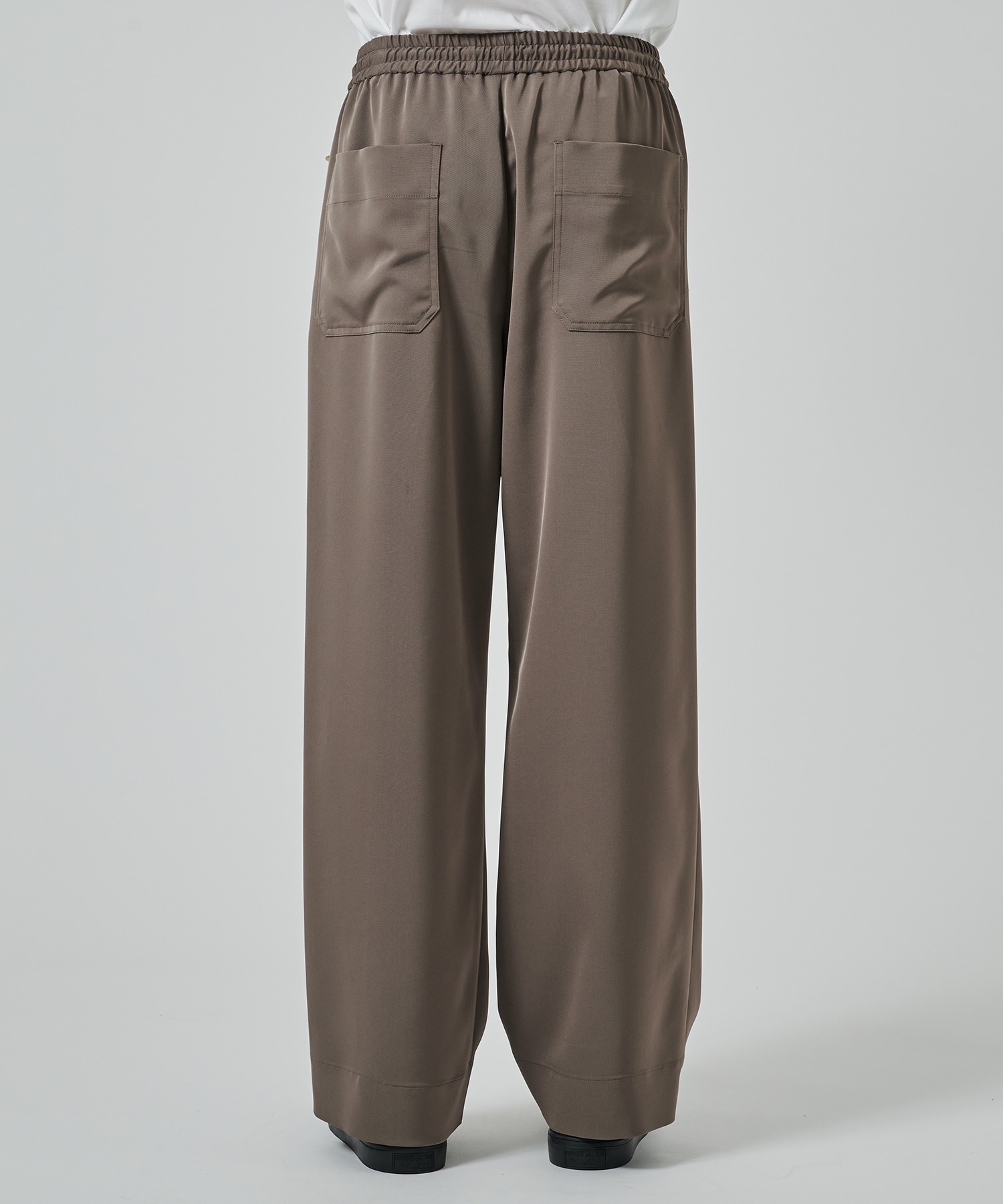 Dry Stretch Twill Side Drawstring Relux Wide Pant CULLNI