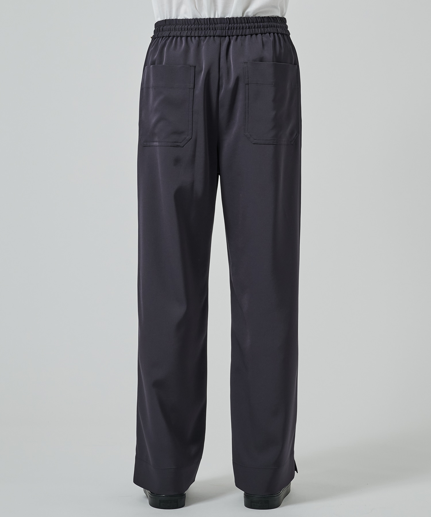 Dry Stretch Twill Side Drawstring Relux Wide Pant CULLNI