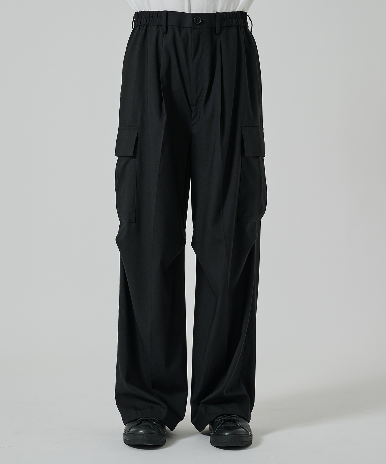 COOL WOOL CARGO PANTS STUDIOUS
