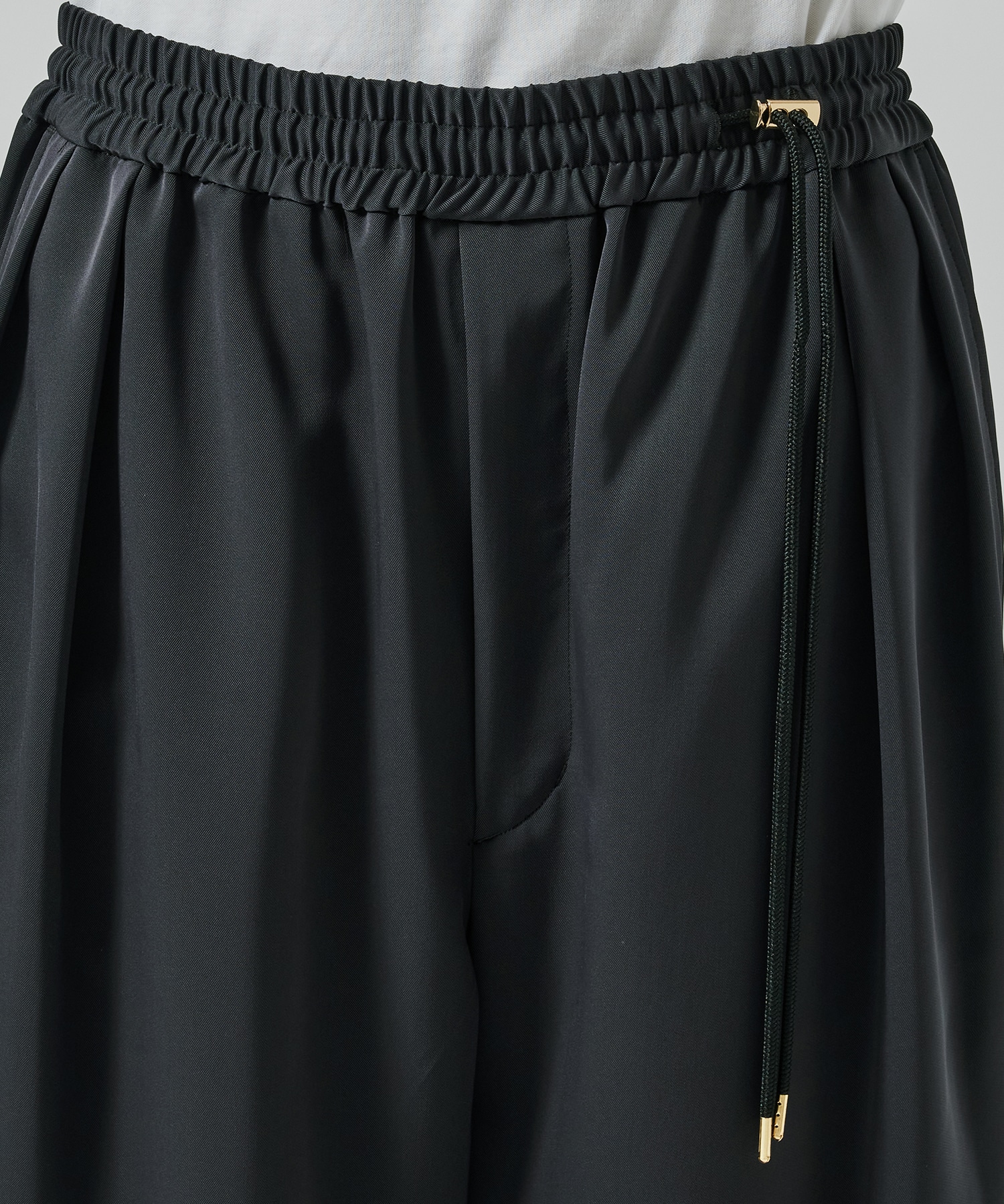 〈別注〉 Dry Stretch Twill Side Drawstring Relax Wide Tapered Pa CULLNI