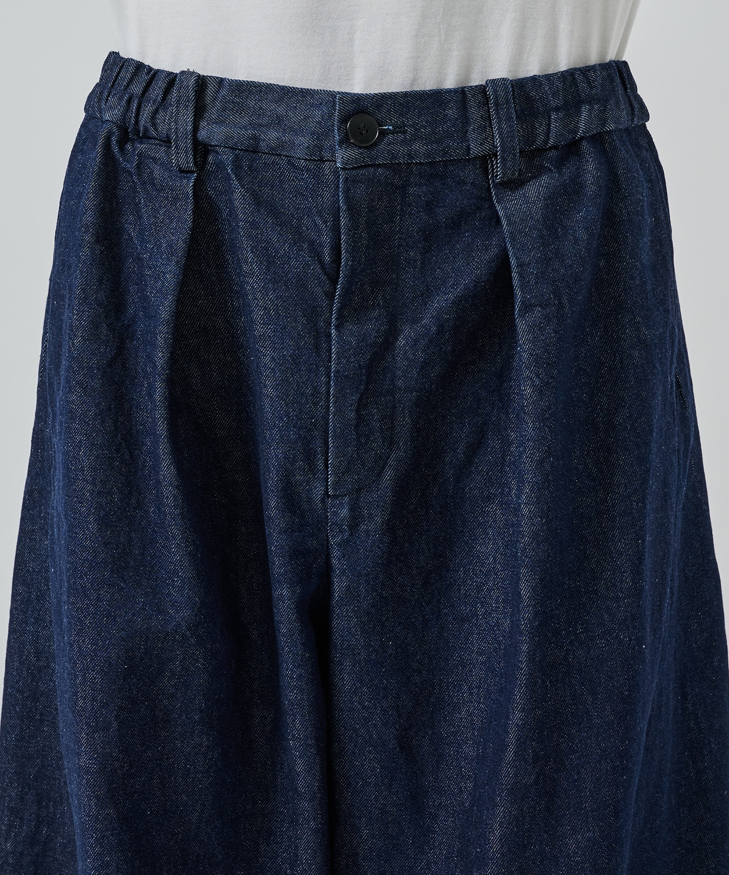BALLOON WIDE DEINM PANTS STUDIOUS
