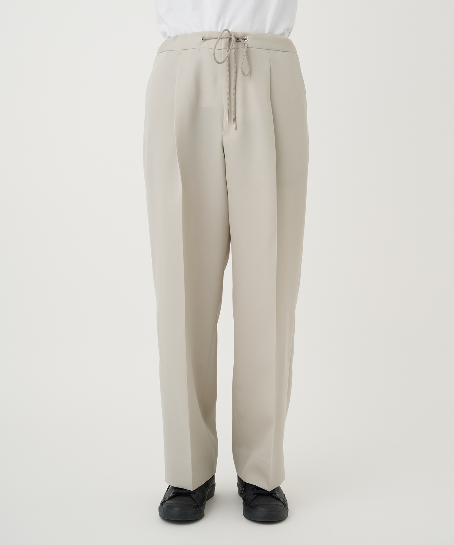 THE EASY SLACKS WIDE [BLACK] - WUNDER 大阪 セレクトショップ