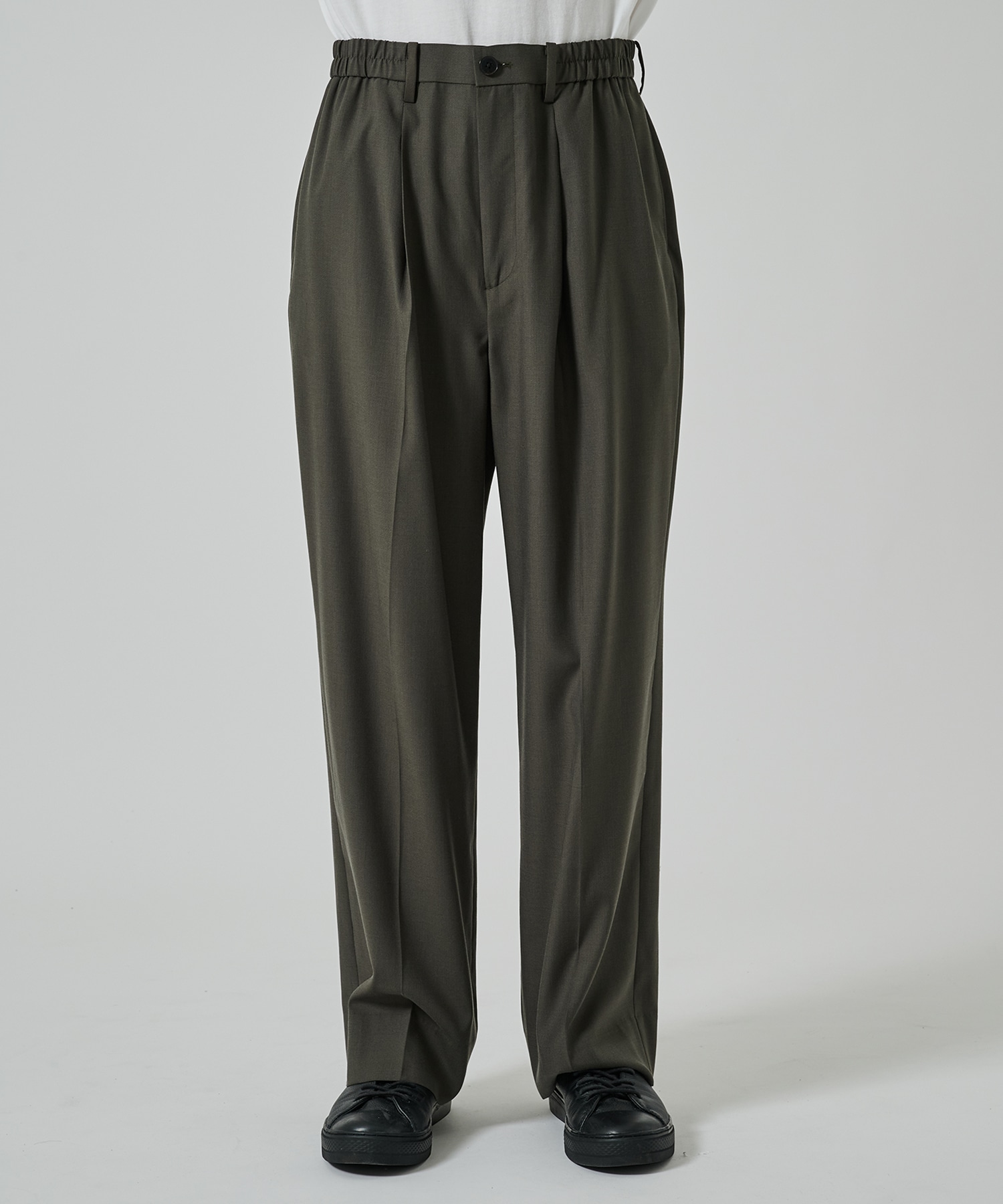 COOL WOOL WIDE SLACKS STUDIOUS