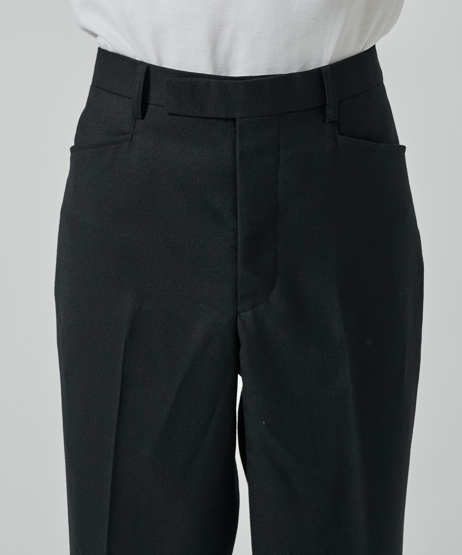 Wool Straight Trousers LITTLEBIG