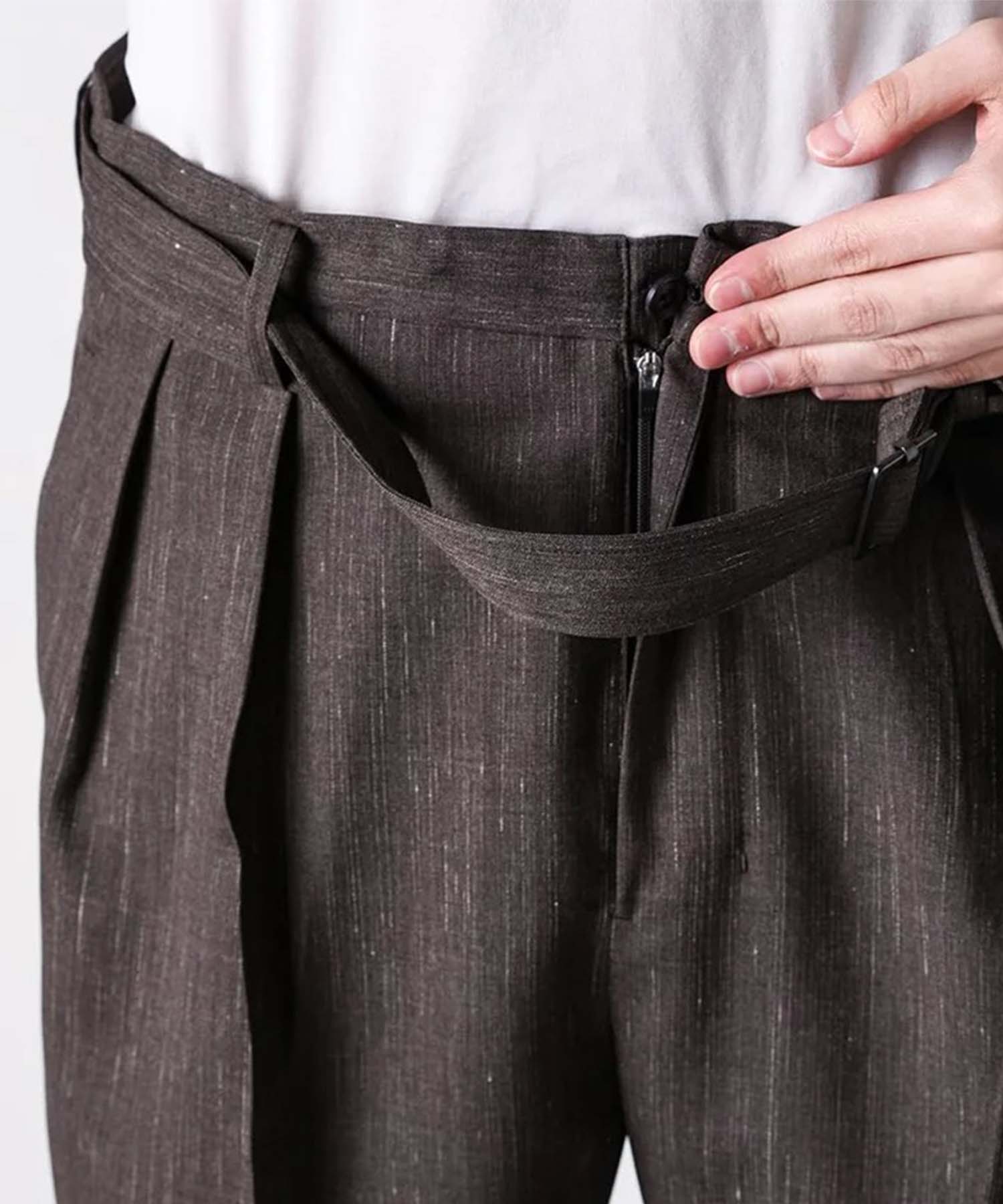 BELTED BUGGY TROUSERS IRENISA