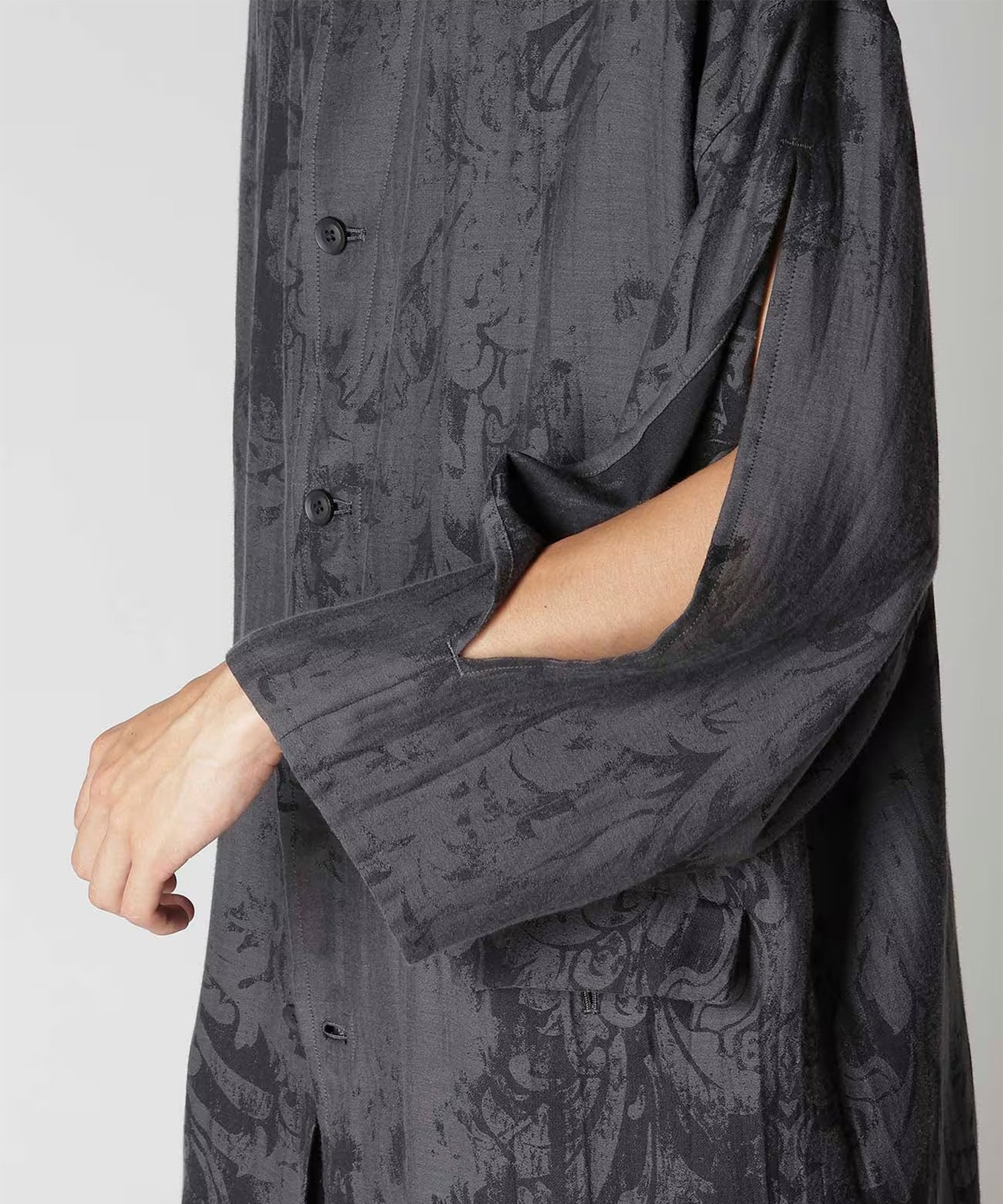 HK-J76-041 LONG JACKET Yohji Yamamoto