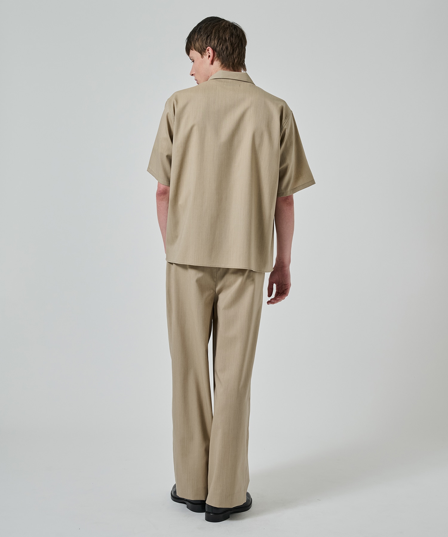 OPEN COLLAR S/S SHIRT MARKAWARE/marka