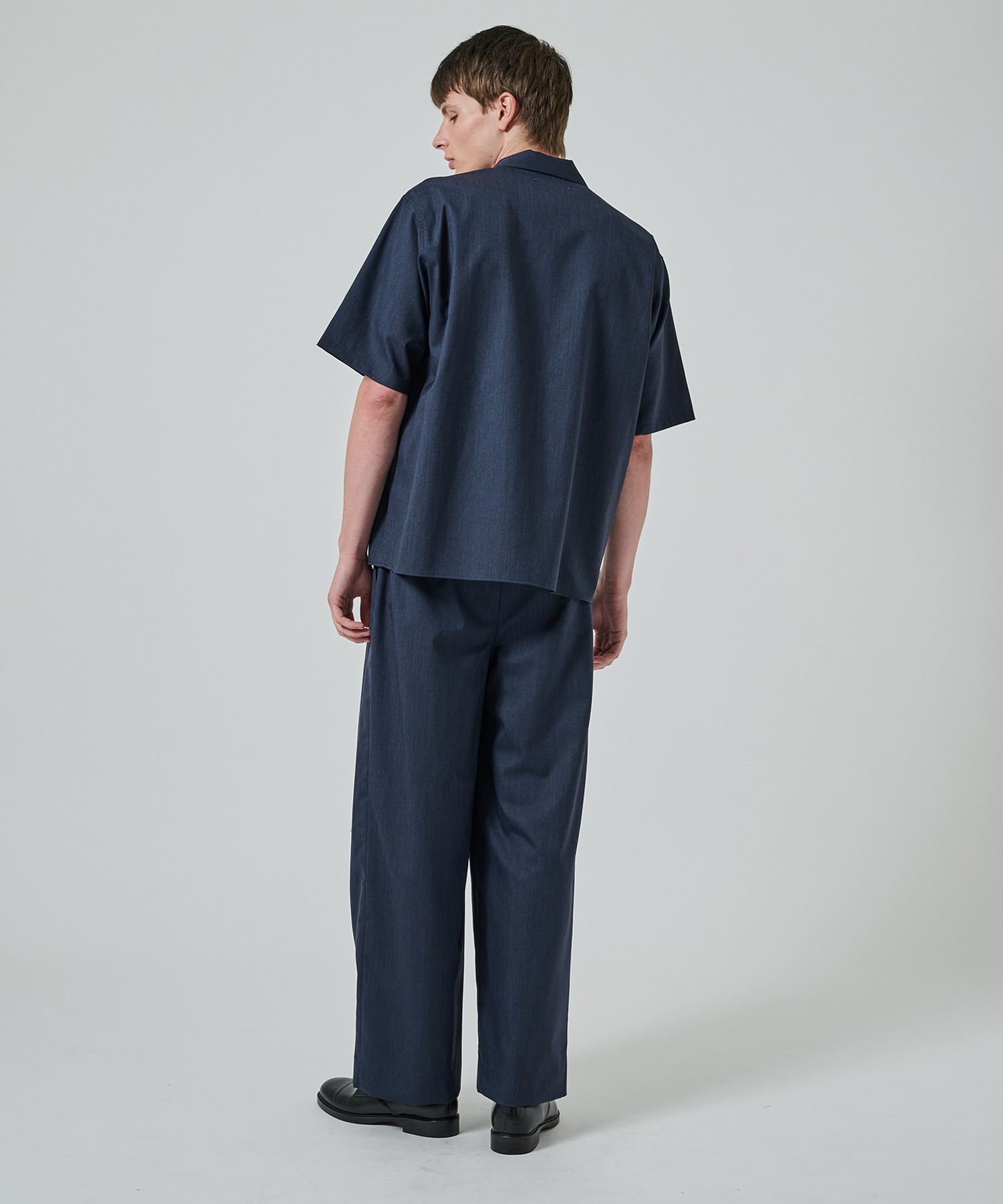 OPEN COLLAR S/S SHIRT MARKAWARE/marka