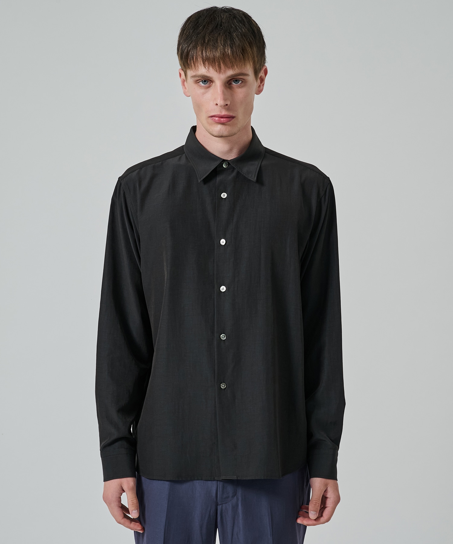 別注 Long Sleeve Regular Collar Shirt soe