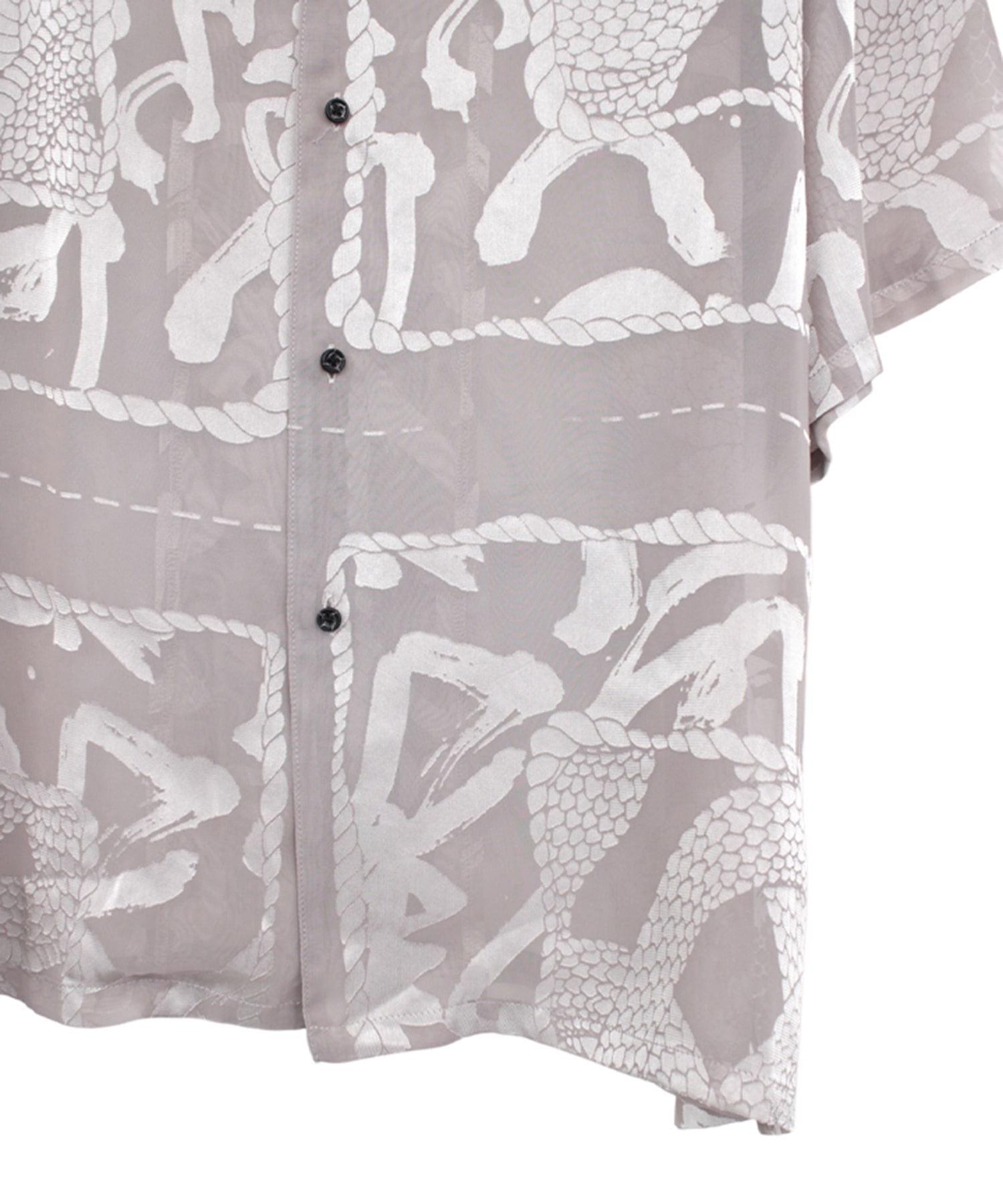 OPAL SHORT SLEEVE OVERSIZE CAMP COLLAR SHIRT KOZABURO