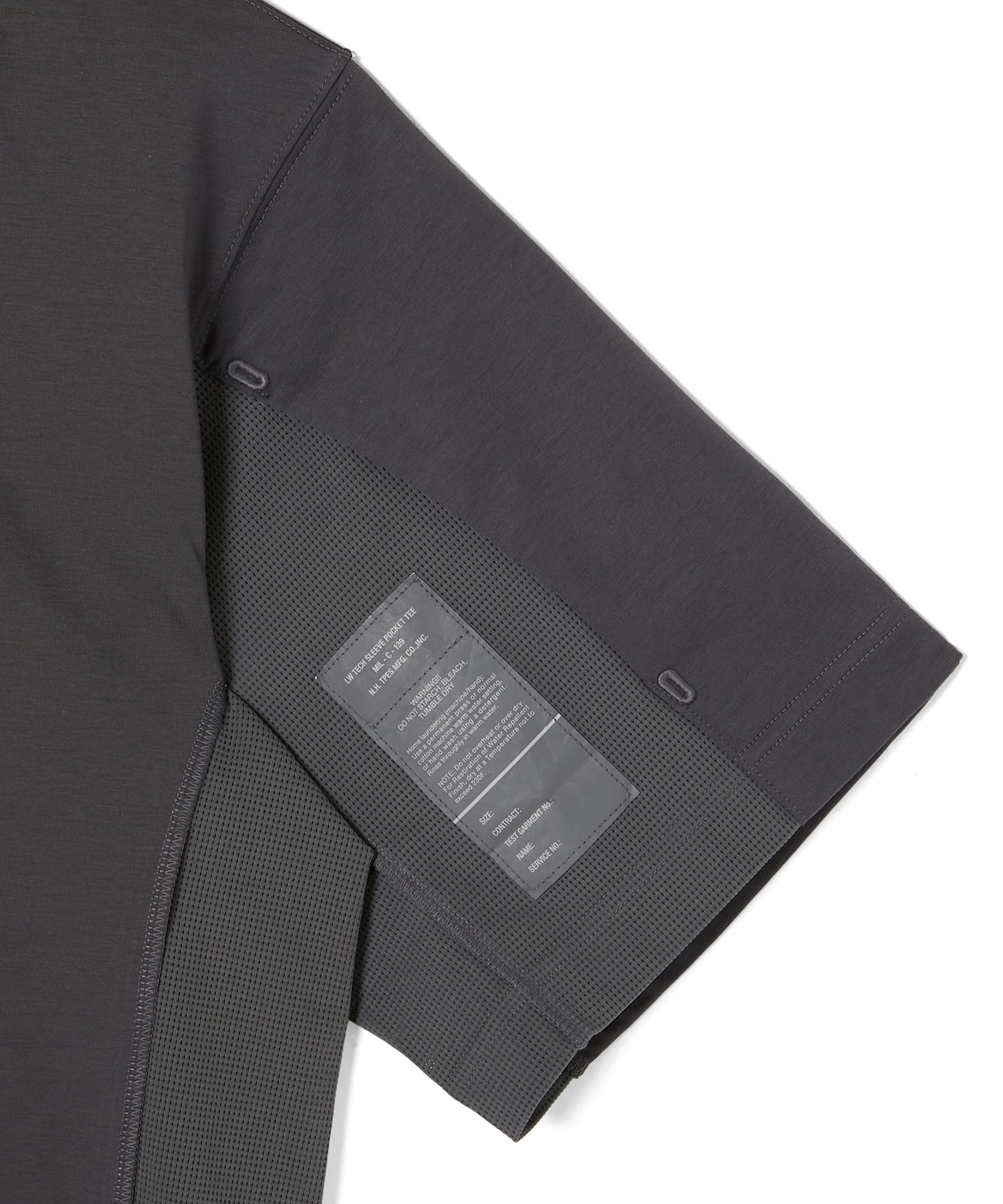 9251-CS53-015 SIDE-PANEL T-SHIRT N.HOOLYWOOD