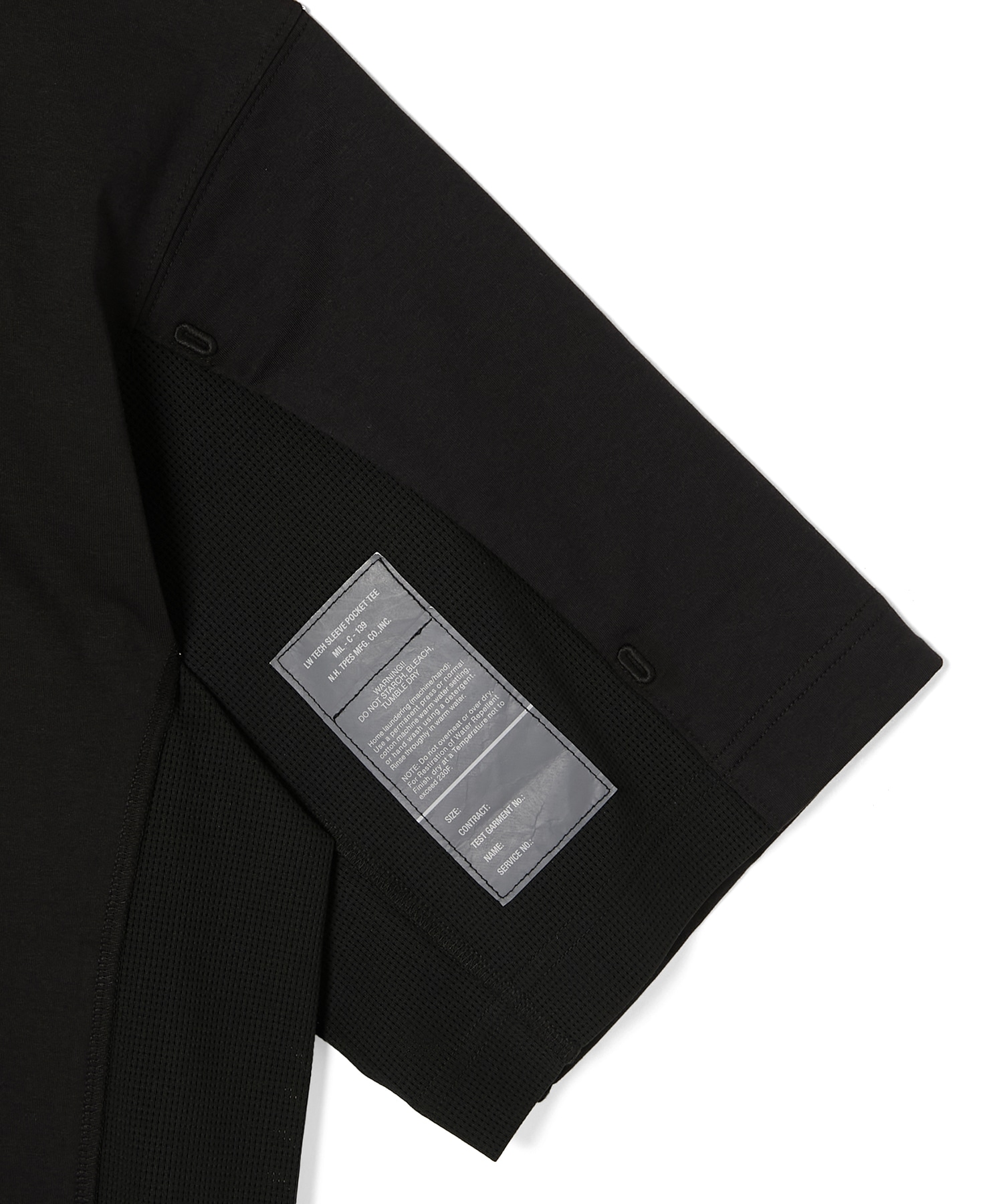 9251-CS53-015 SIDE-PANEL T-SHIRT N.HOOLYWOOD