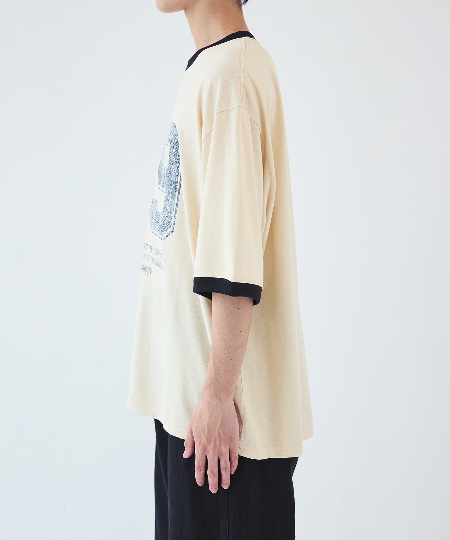 別注 RINGER TEE FACCIES