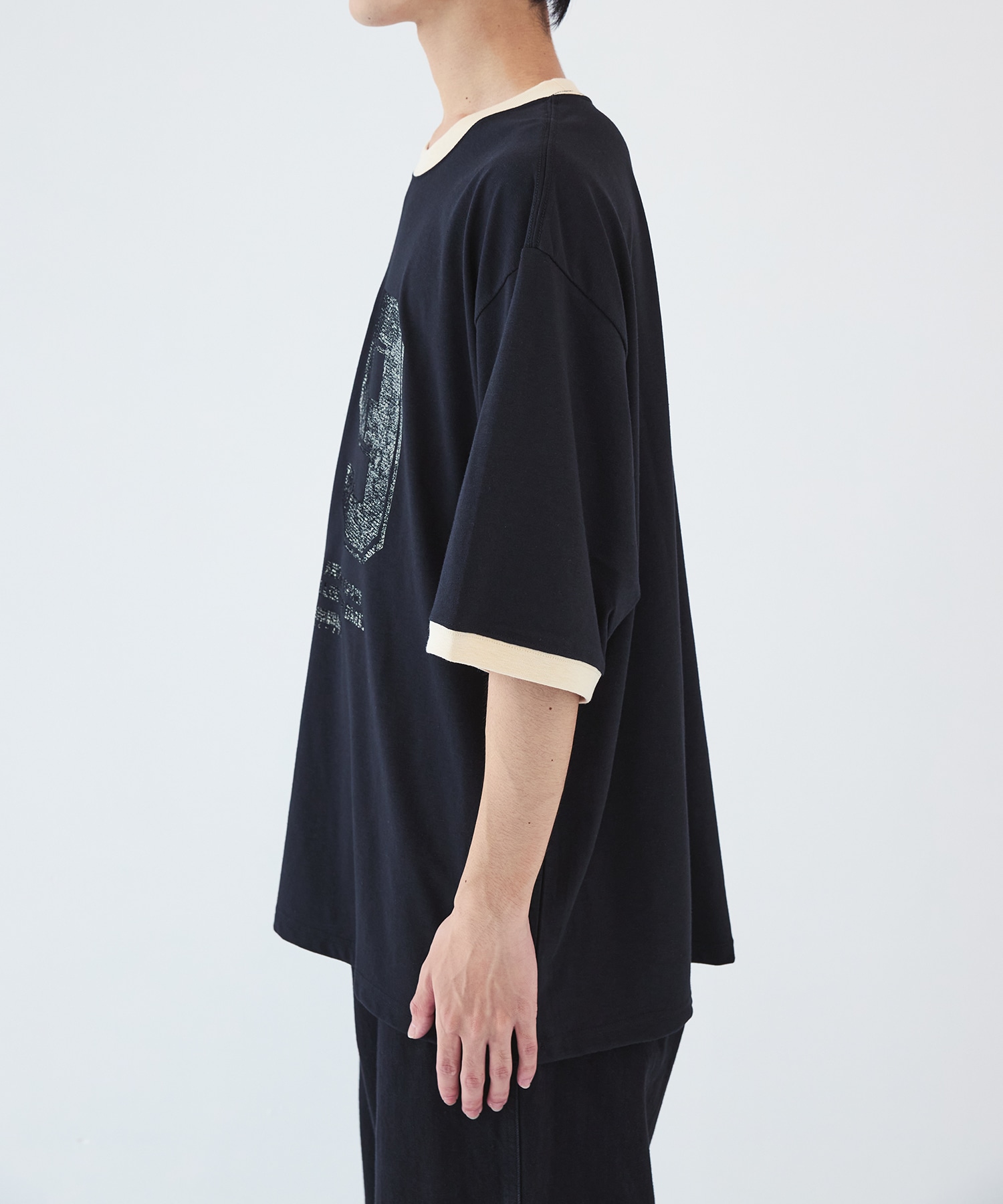 別注 RINGER TEE FACCIES