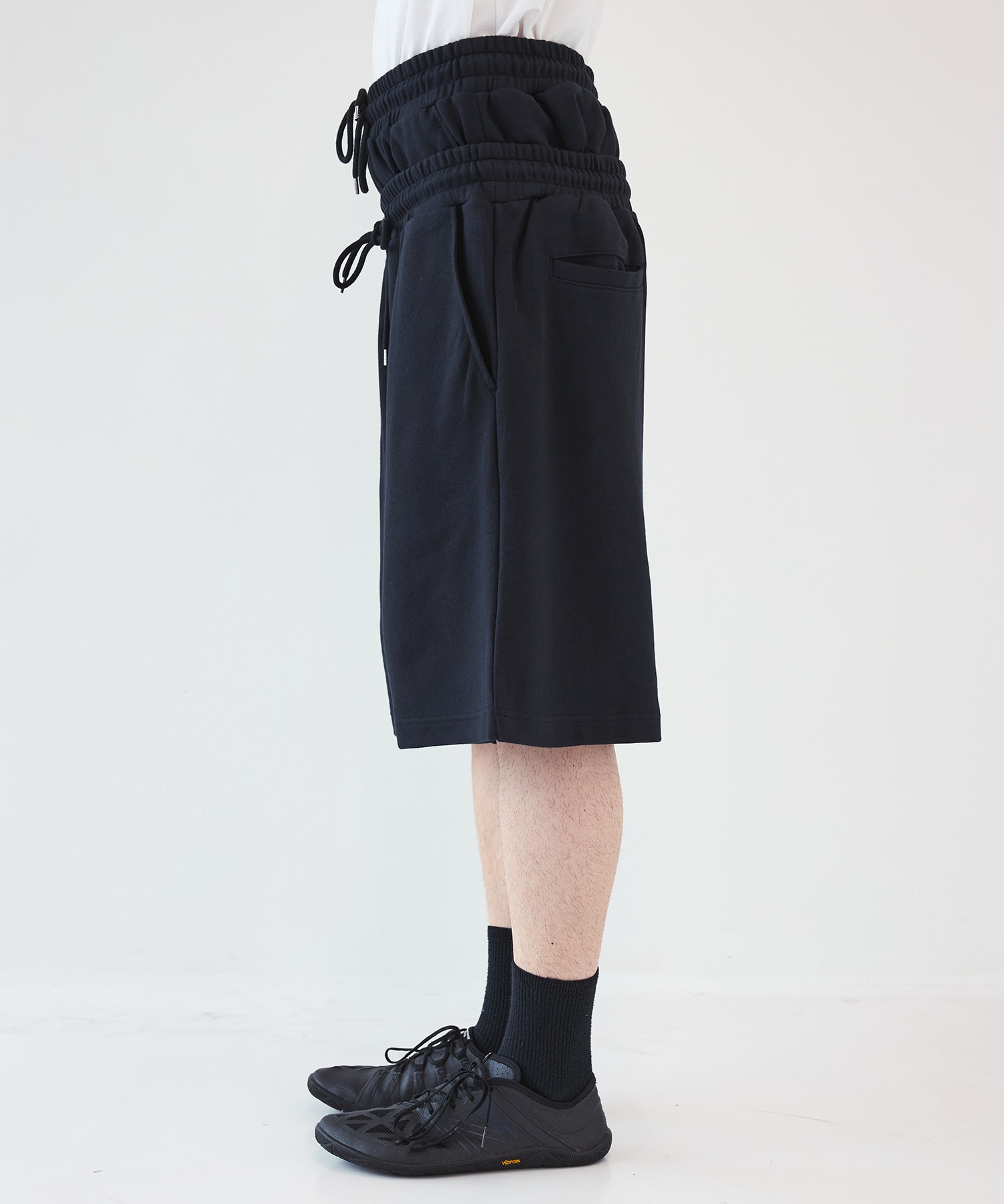 別注SWEAT TUCKED SHORTS JOHN LAWRENCE SULLIVAN