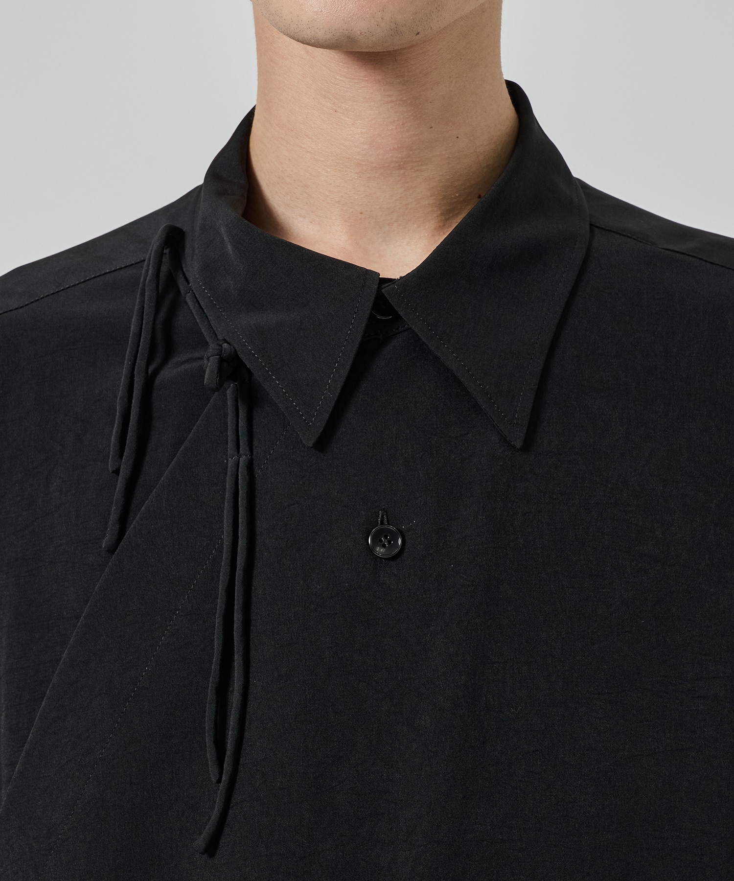 CREPE DE CHINE CHANPA SHIRT GroundY