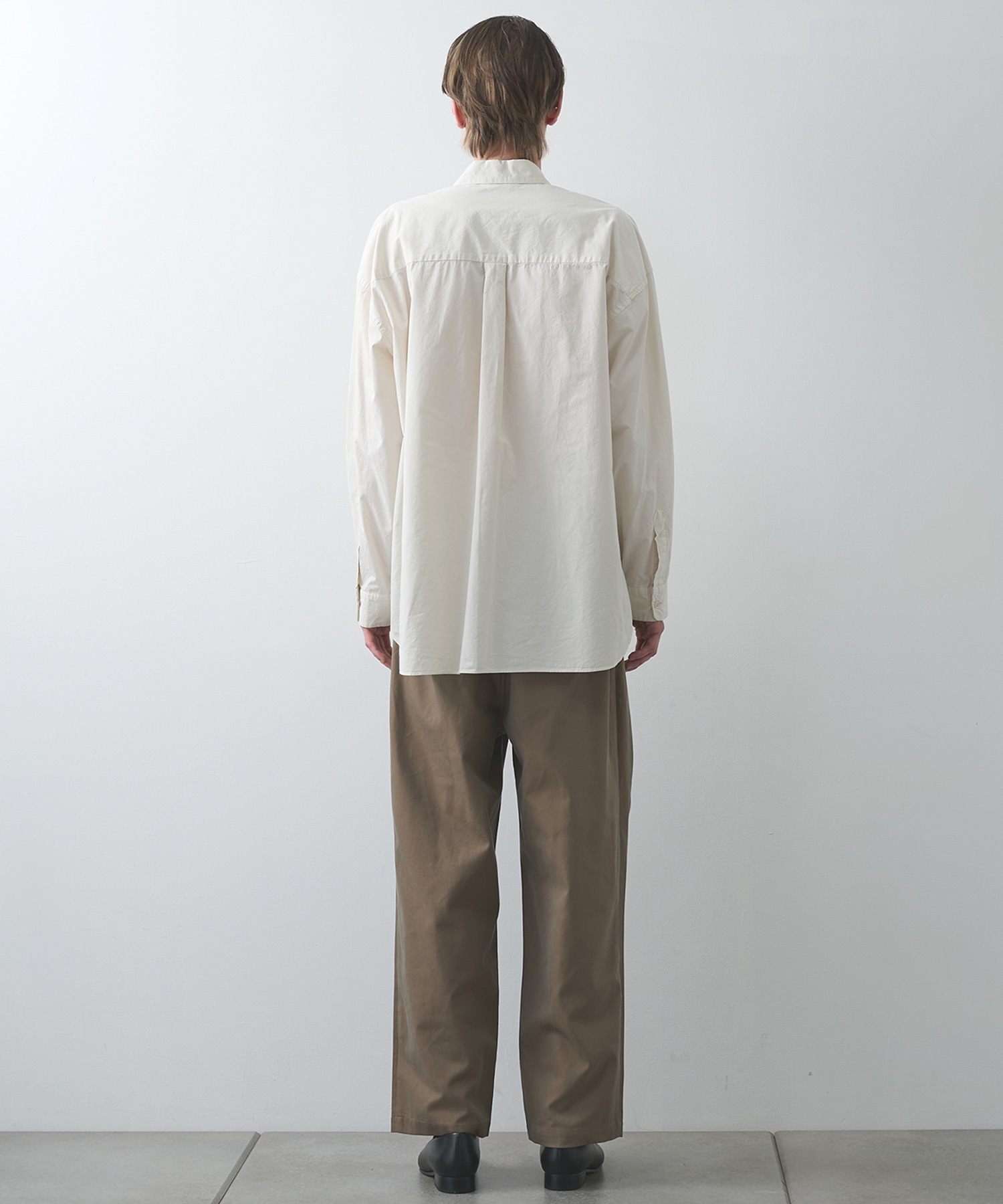 Garment-dye over shirt STILL BY HAND