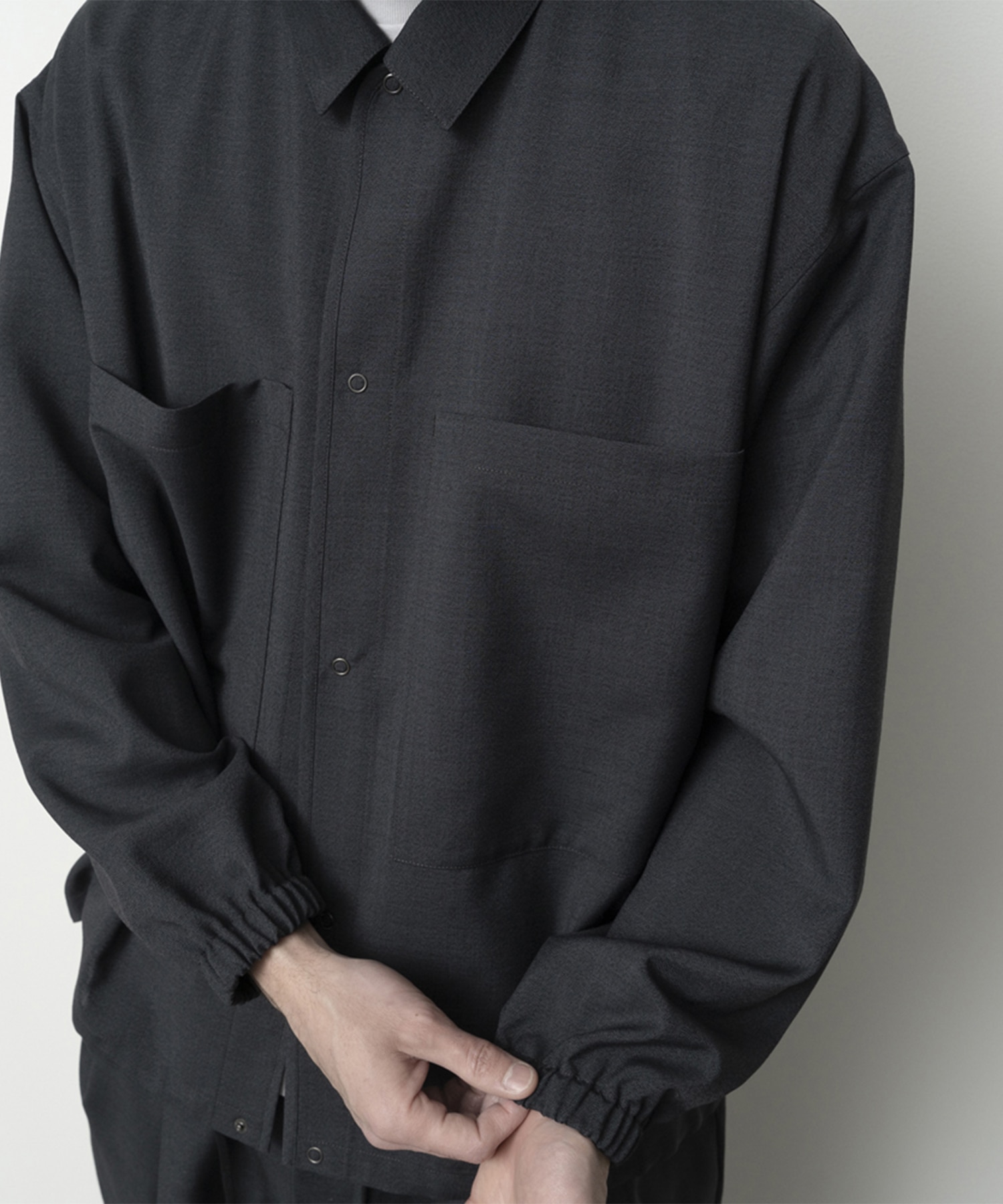 Double pocket shirt jacket STILL BY HAND
