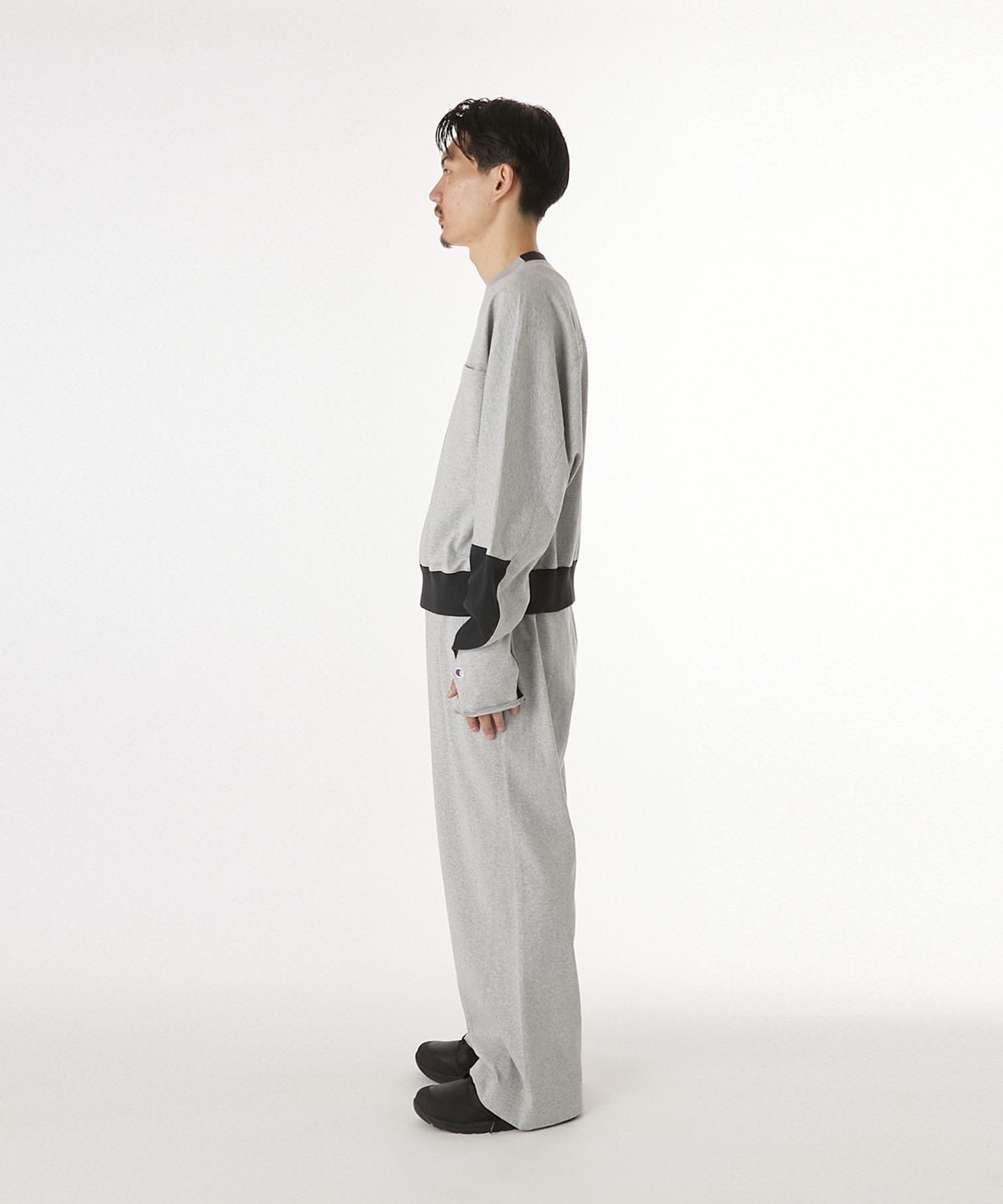 C8-C411 ×Champion L/S TEE N.HOOLYWOOD
