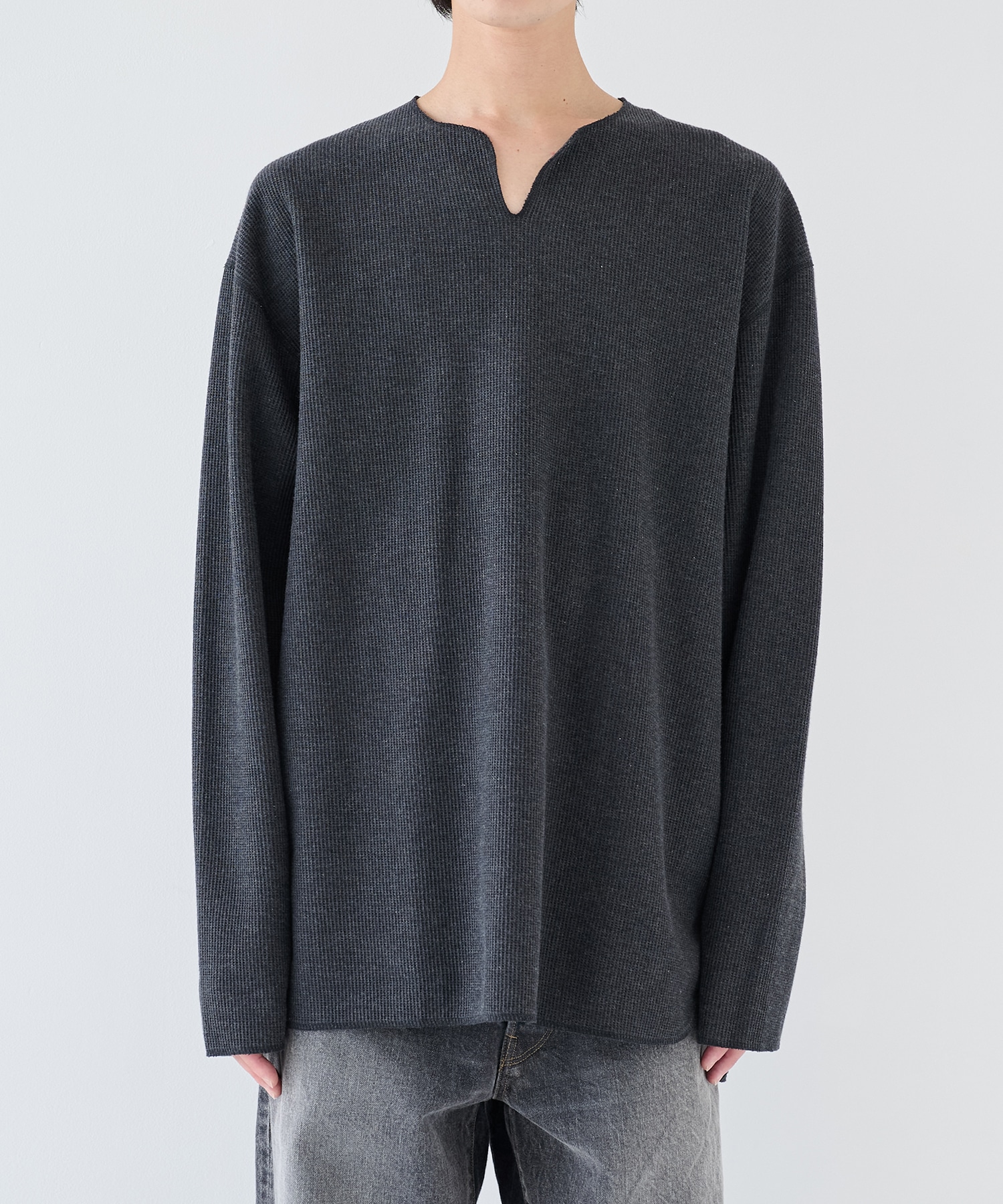 Rough&Smooth Thermal Over NeckL/S blurhms