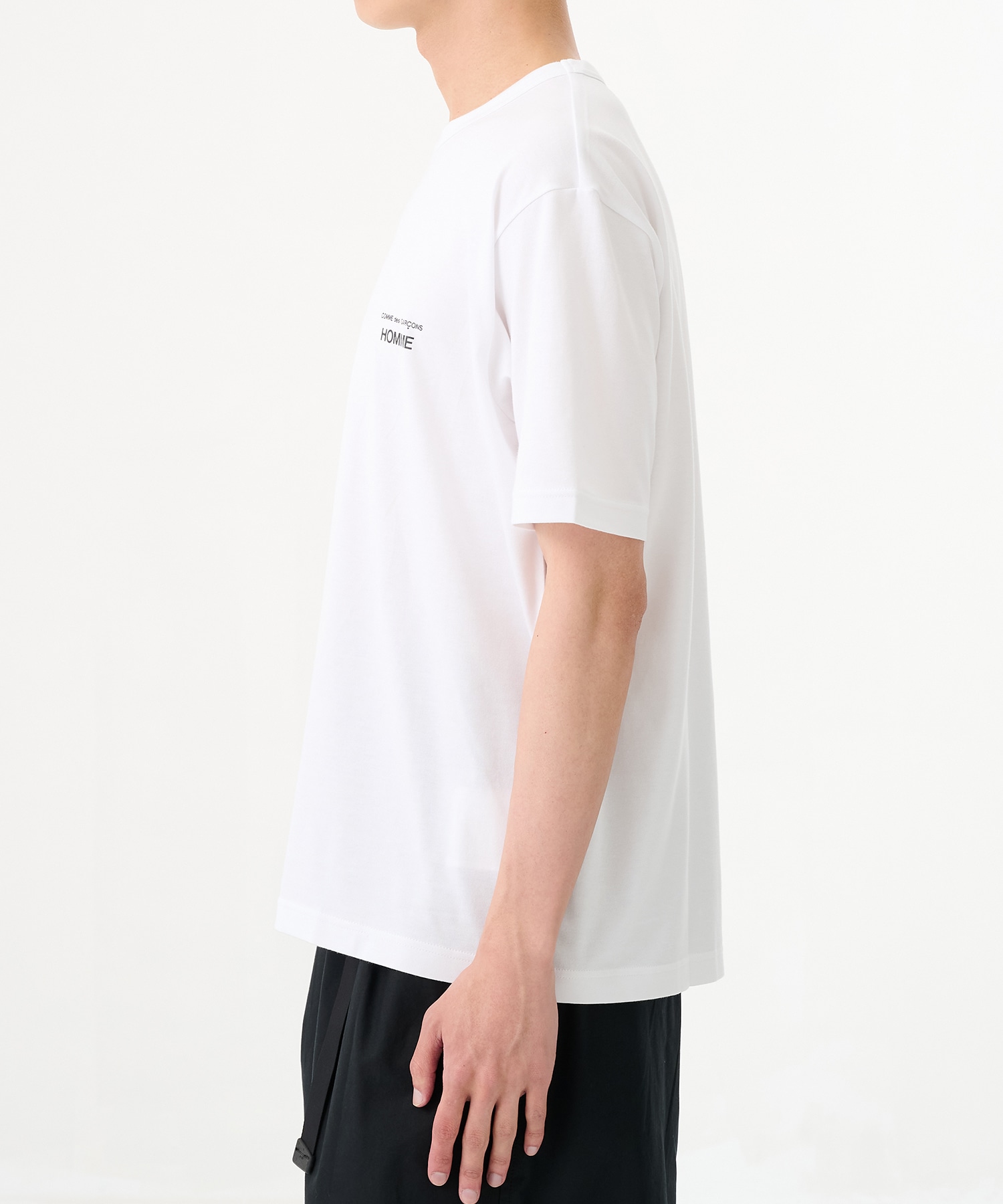 COMME des GARCONS HOMME ロゴプリント 綿天竺 半袖カットソー / HP-T101-051 COMME des GARCONS HOMME