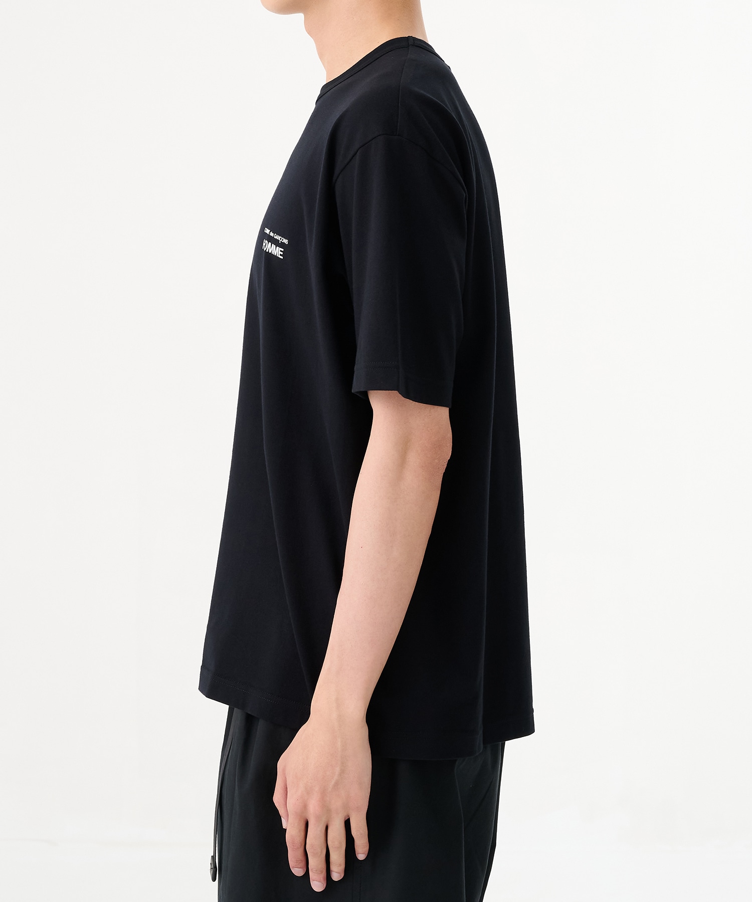 COMME des GARCONS HOMME ロゴプリント 綿天竺 半袖カットソー / HP-T101-051 COMME des GARCONS HOMME