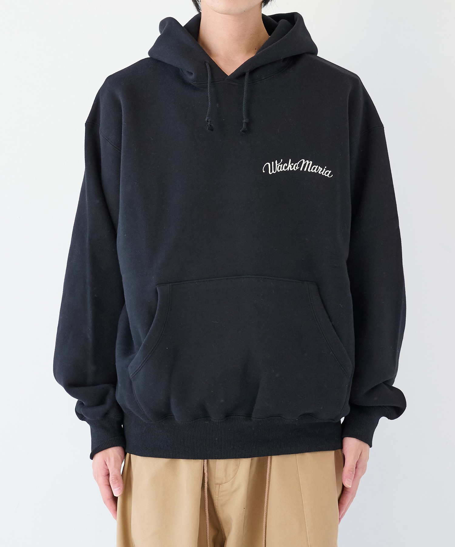 MIDDLE WEIGHT PULLOVER HOODED SWEAT SHIRT ( TYPE-2 ) WACKO MARIA
