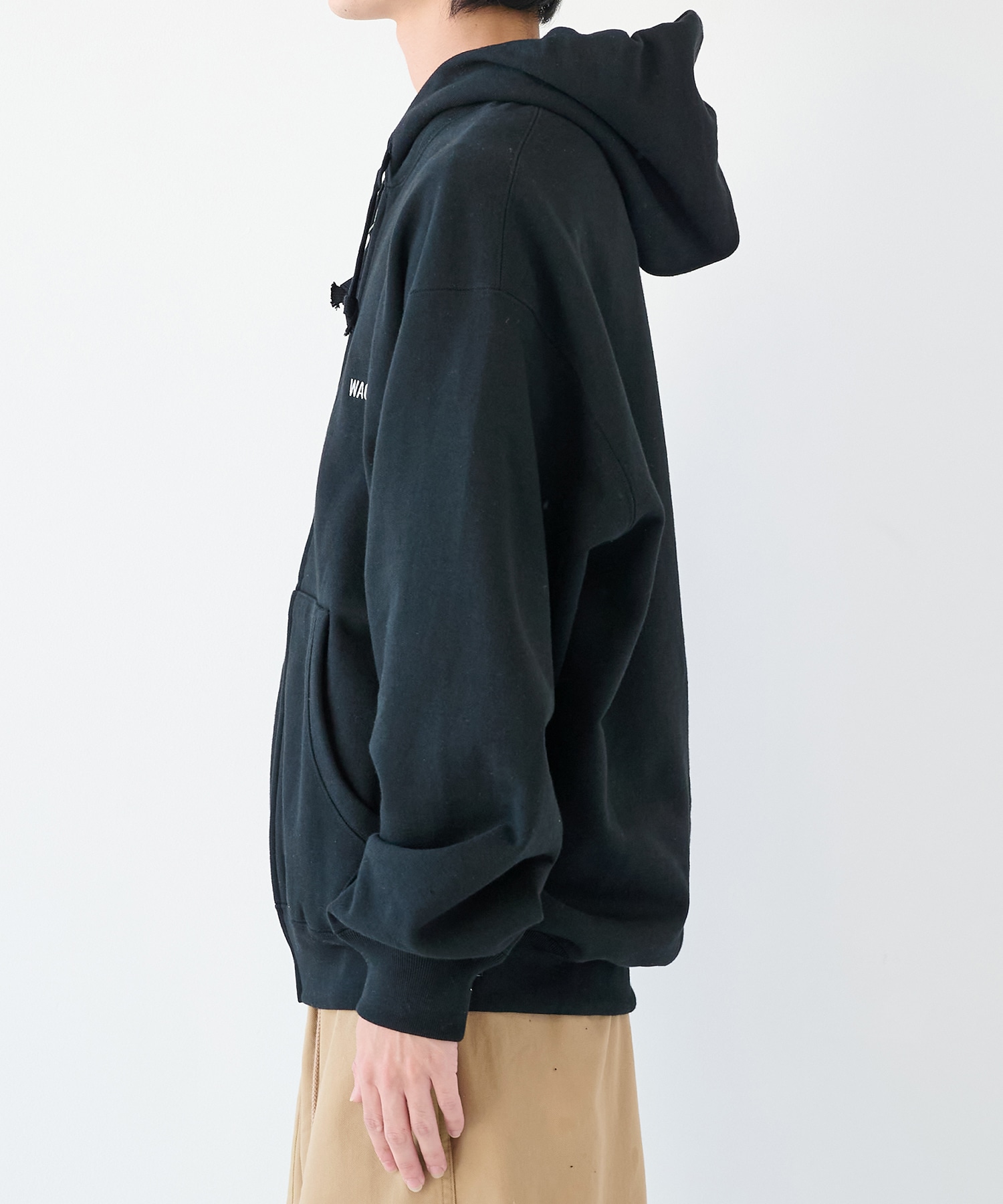 HEAVY WEIGHT FULL ZIP HOODED SWEAT SHIRT WACKO MARIA