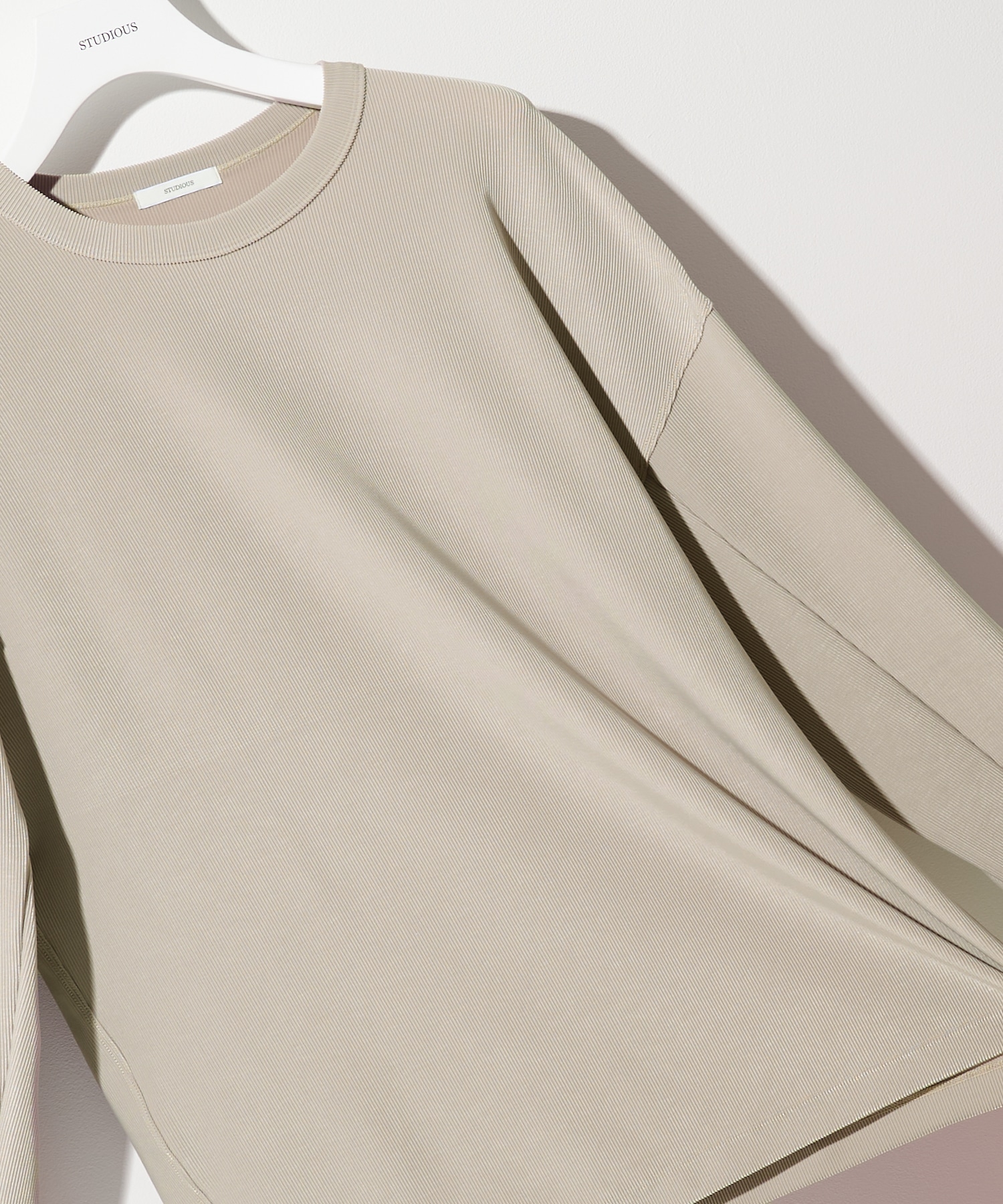 ナロープリーツスウェット STUDIOUS