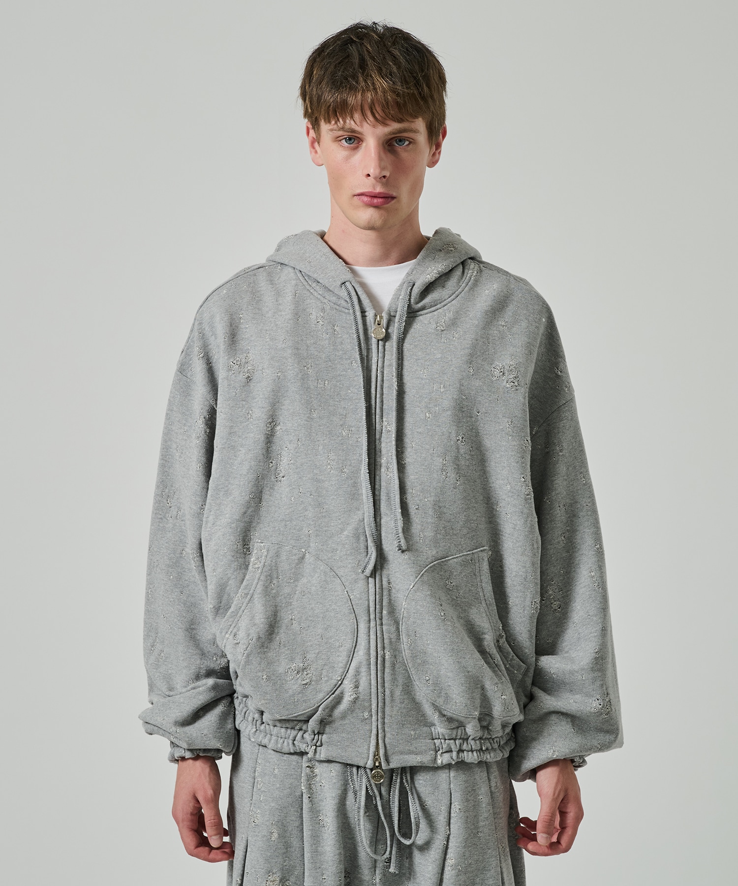 OLD STYLE ZIP HOODIE(ISSUE#7) SHINYAKOZUKA