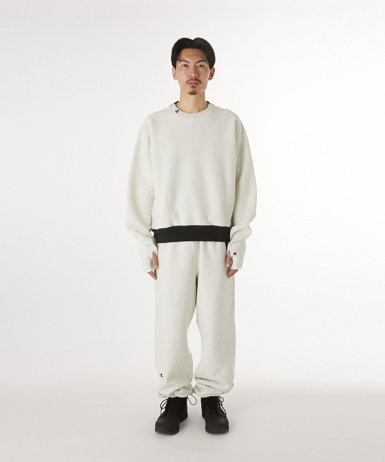 C8-C042 ×Champion SWEAT PO N.HOOLYWOOD