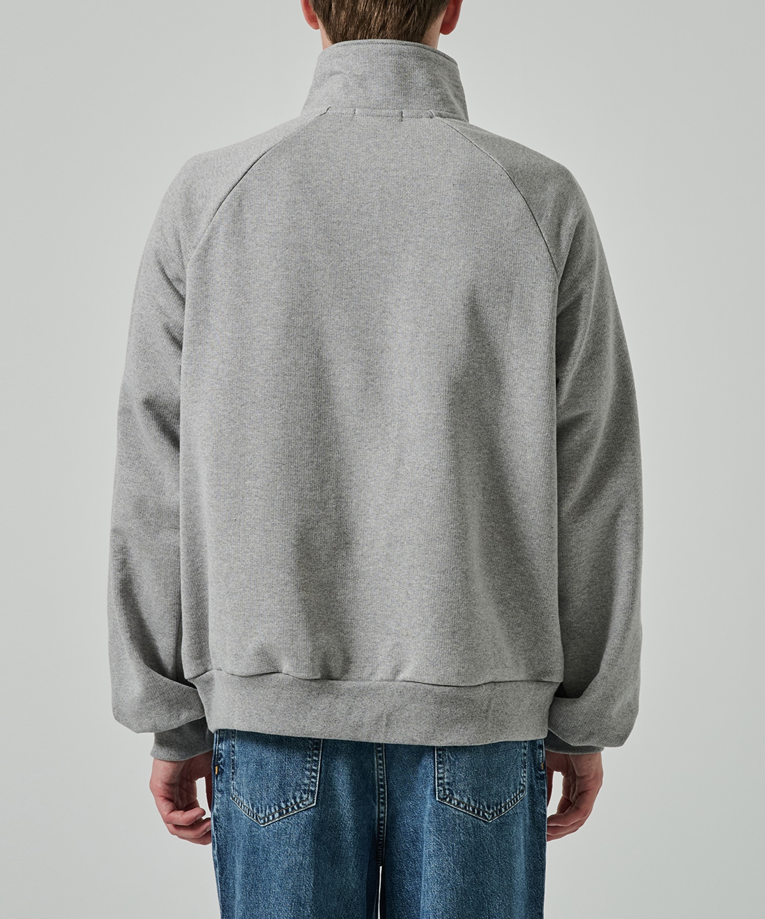 TAPE EMBROIDERY JERSEY SWEAT SHIRT TAAKK