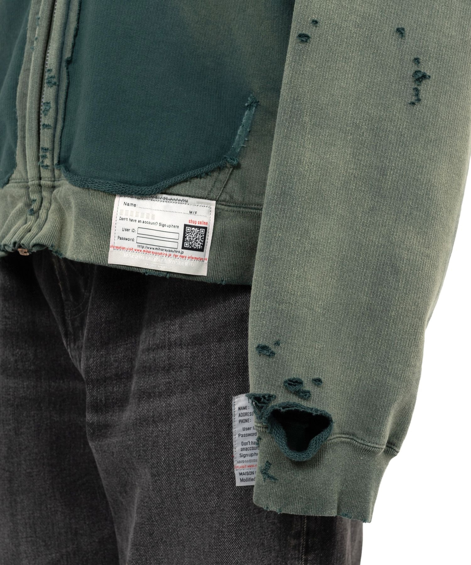SUN FADED PARKA Maison MIHARA YASUHIRO
