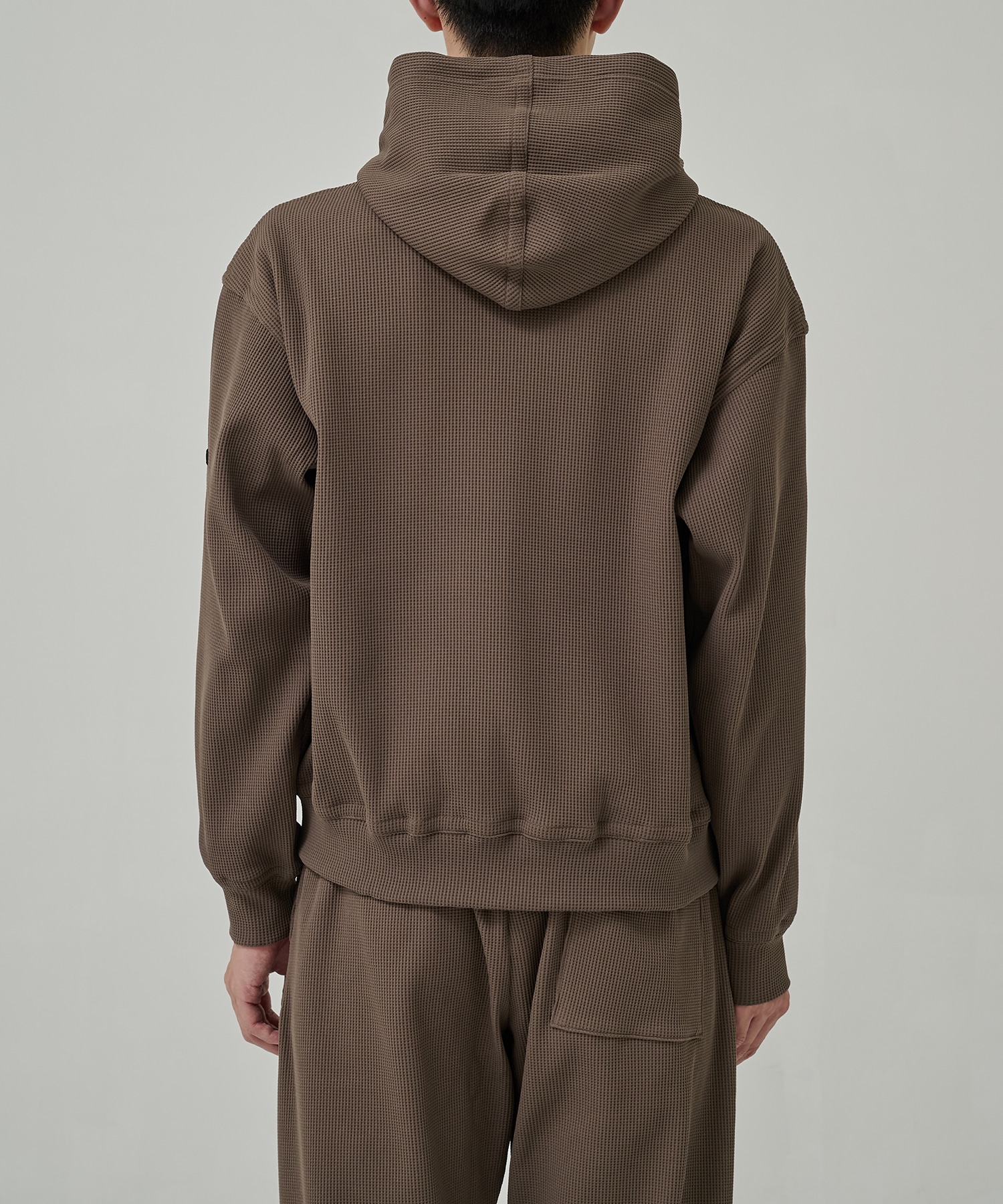 別注 WAFFLE ZIP UP HOODIE N.HOOLYWOOD