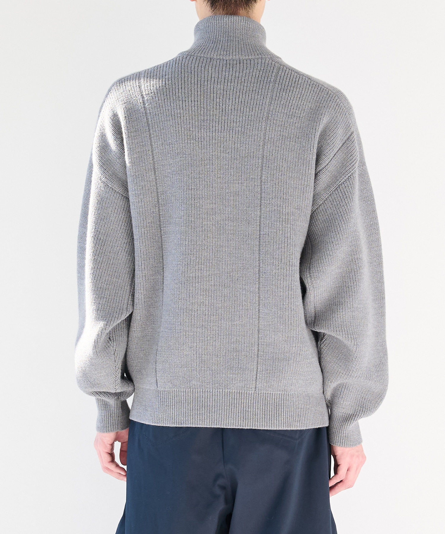 編地切替ドライバーズニット WRAPINKNOT