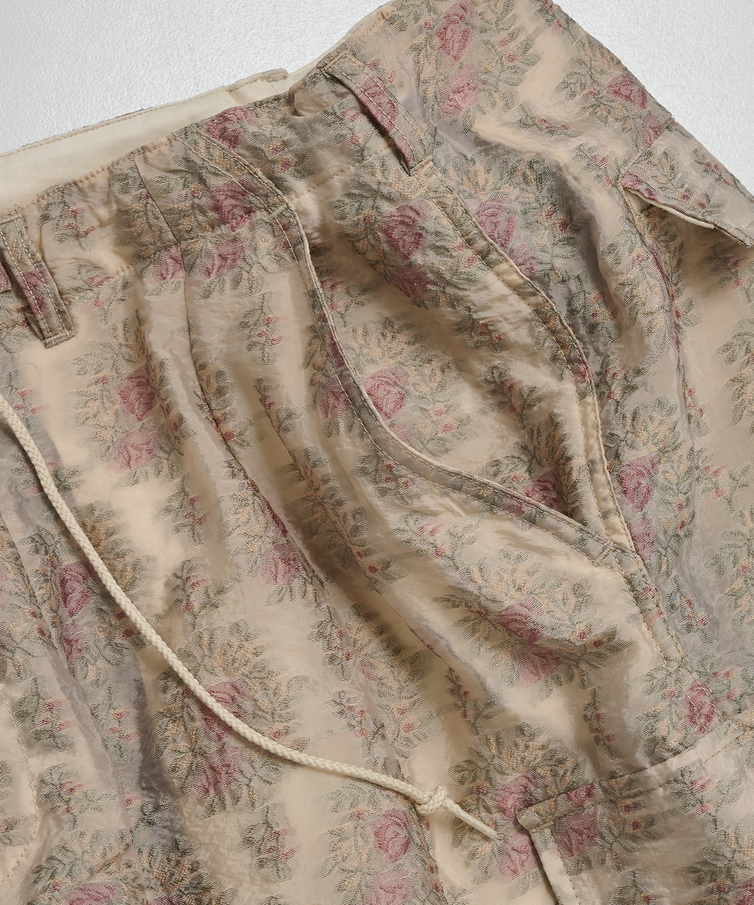 H.D. BDU Pant - Floral Cut Jacquard NEEDLES