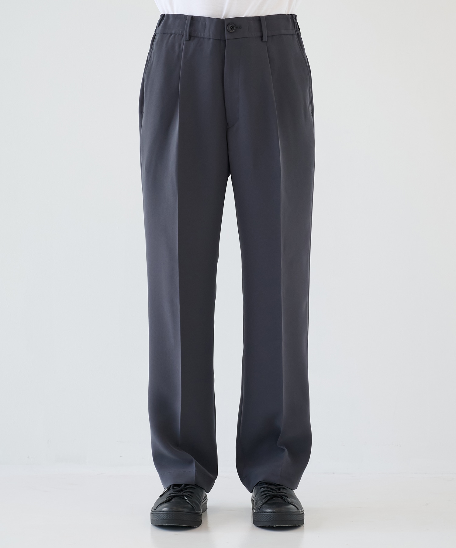 2252-PT06-095 1TUCK PANTS N.HOOLYWOOD