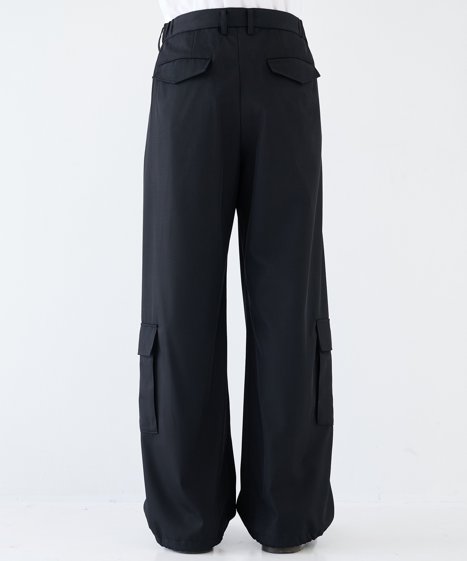 TWO TUCKS WIDE CARGO PANTS IRENISA