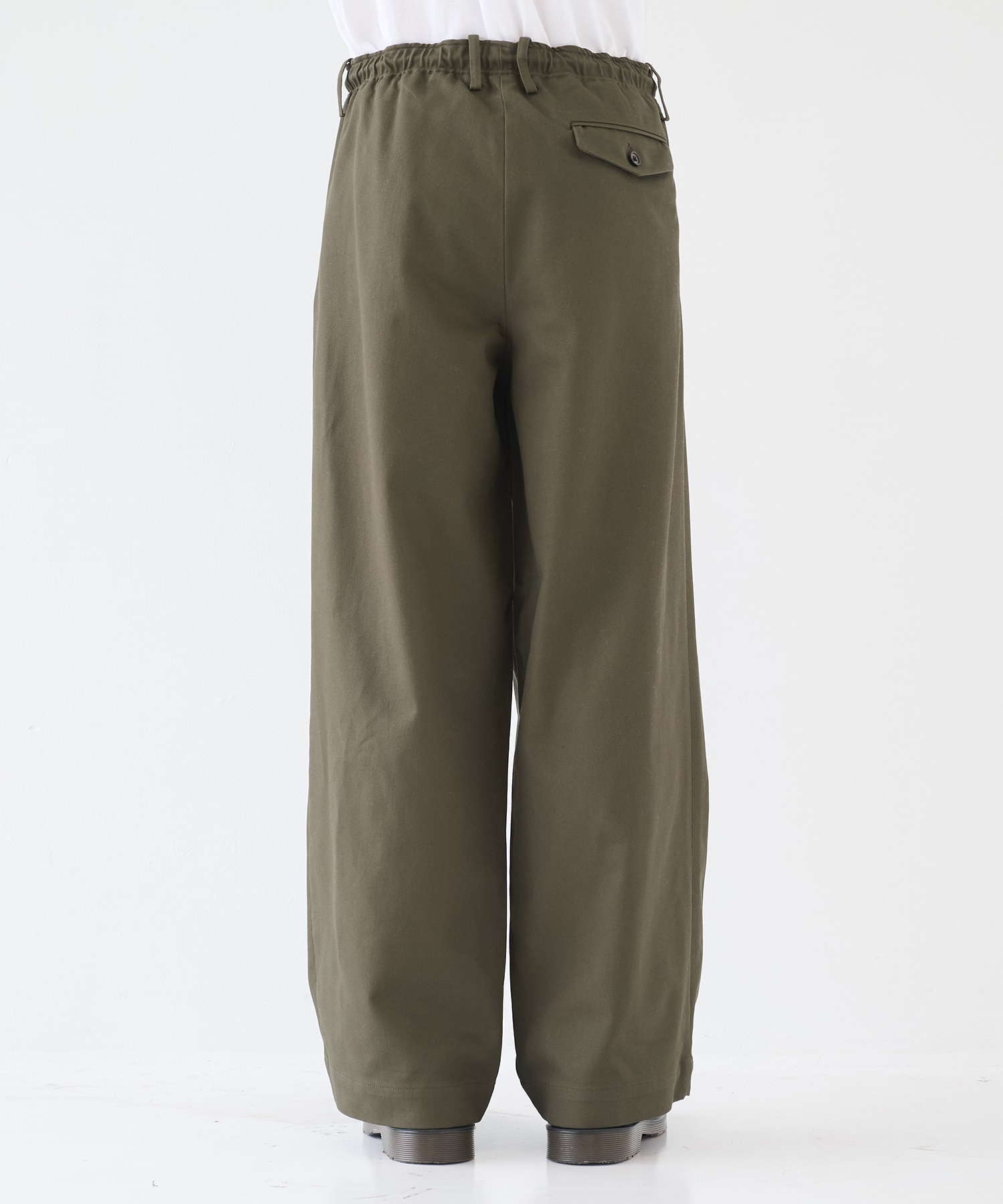 別注 TRIPLE PLEATED EASY TROUSERS MARKAWARE/marka