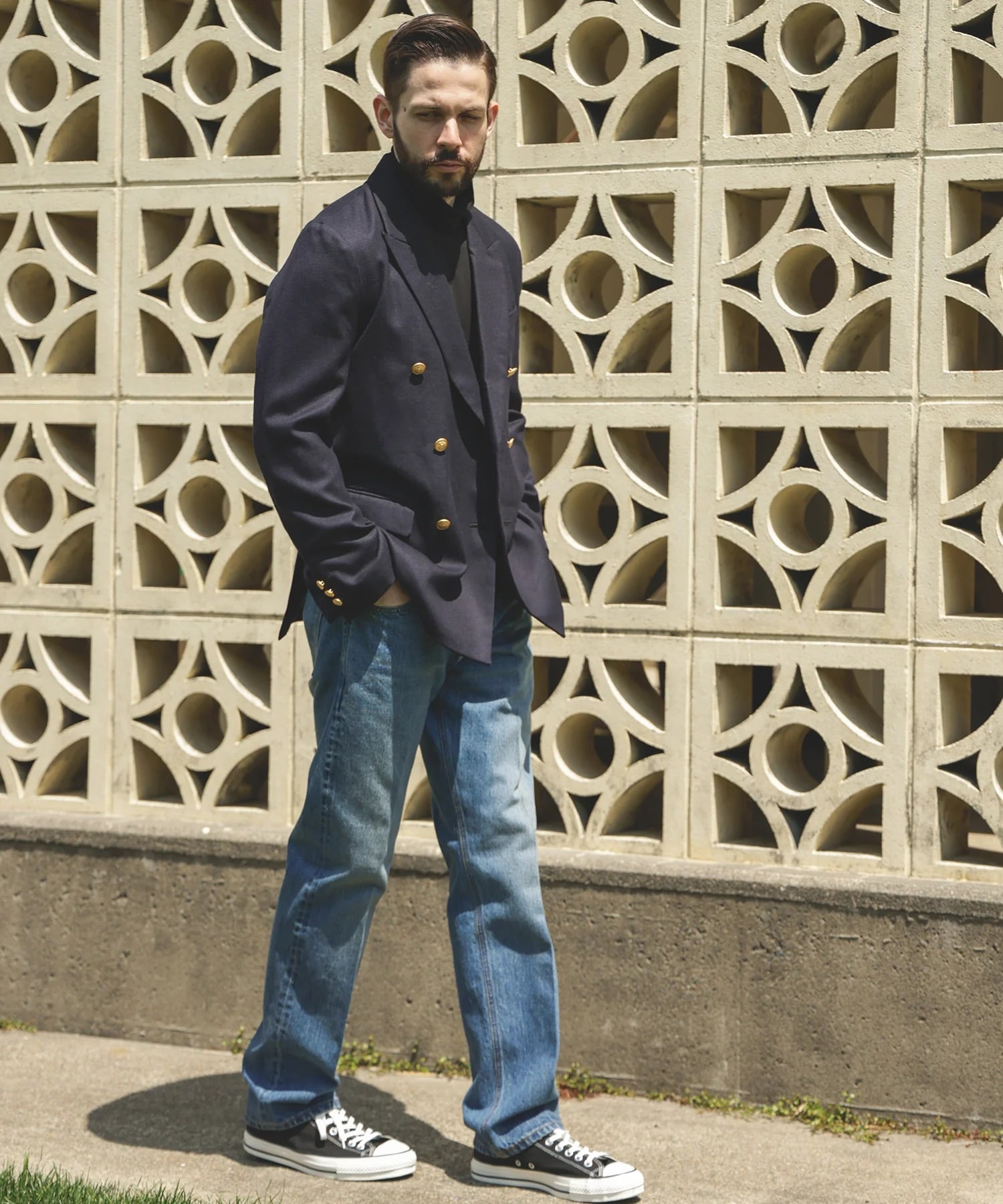 14oz SELVAGE DENIM MR.OLIVE