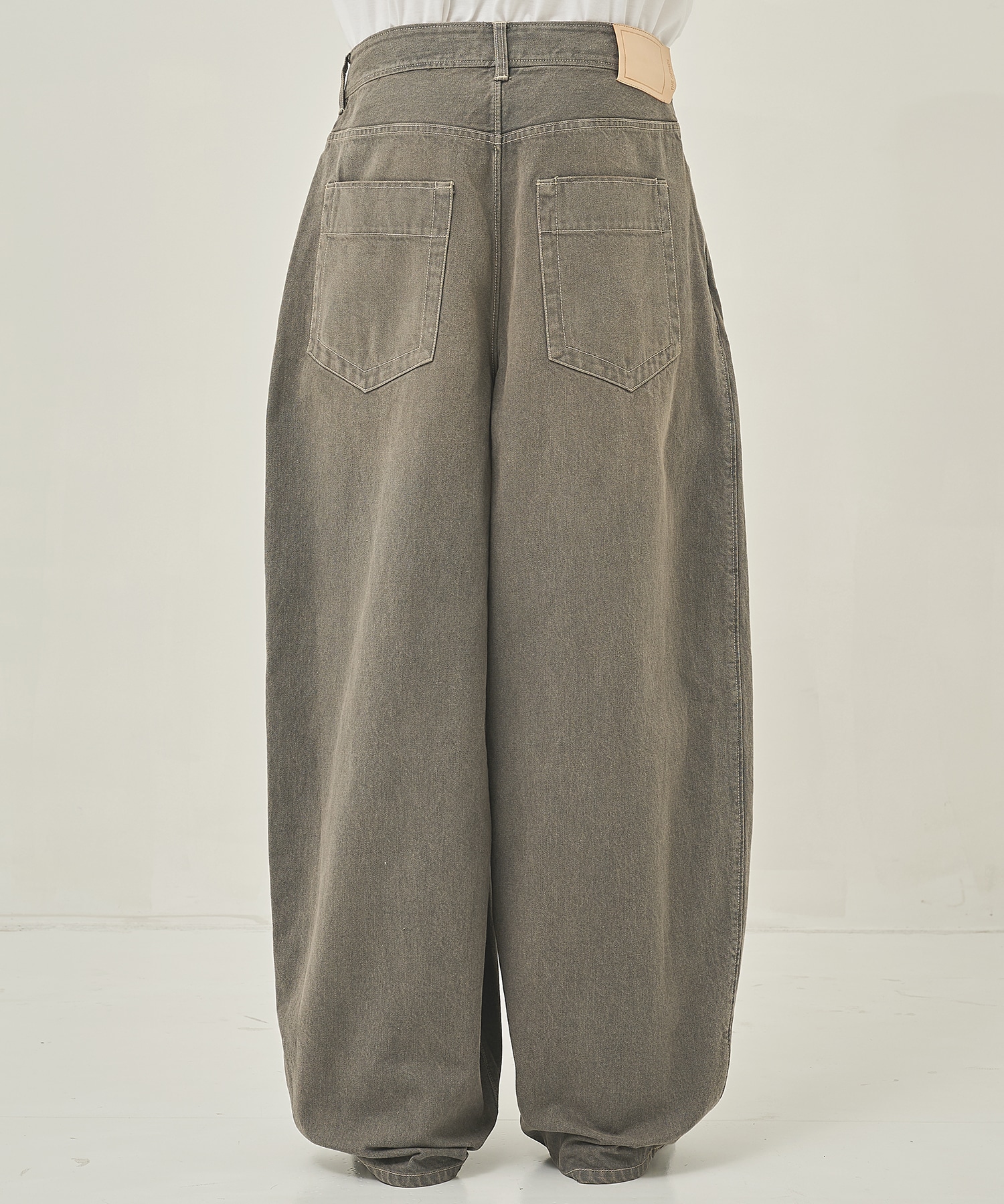 RERACS BARREL DENIM PANTS THE RERACS