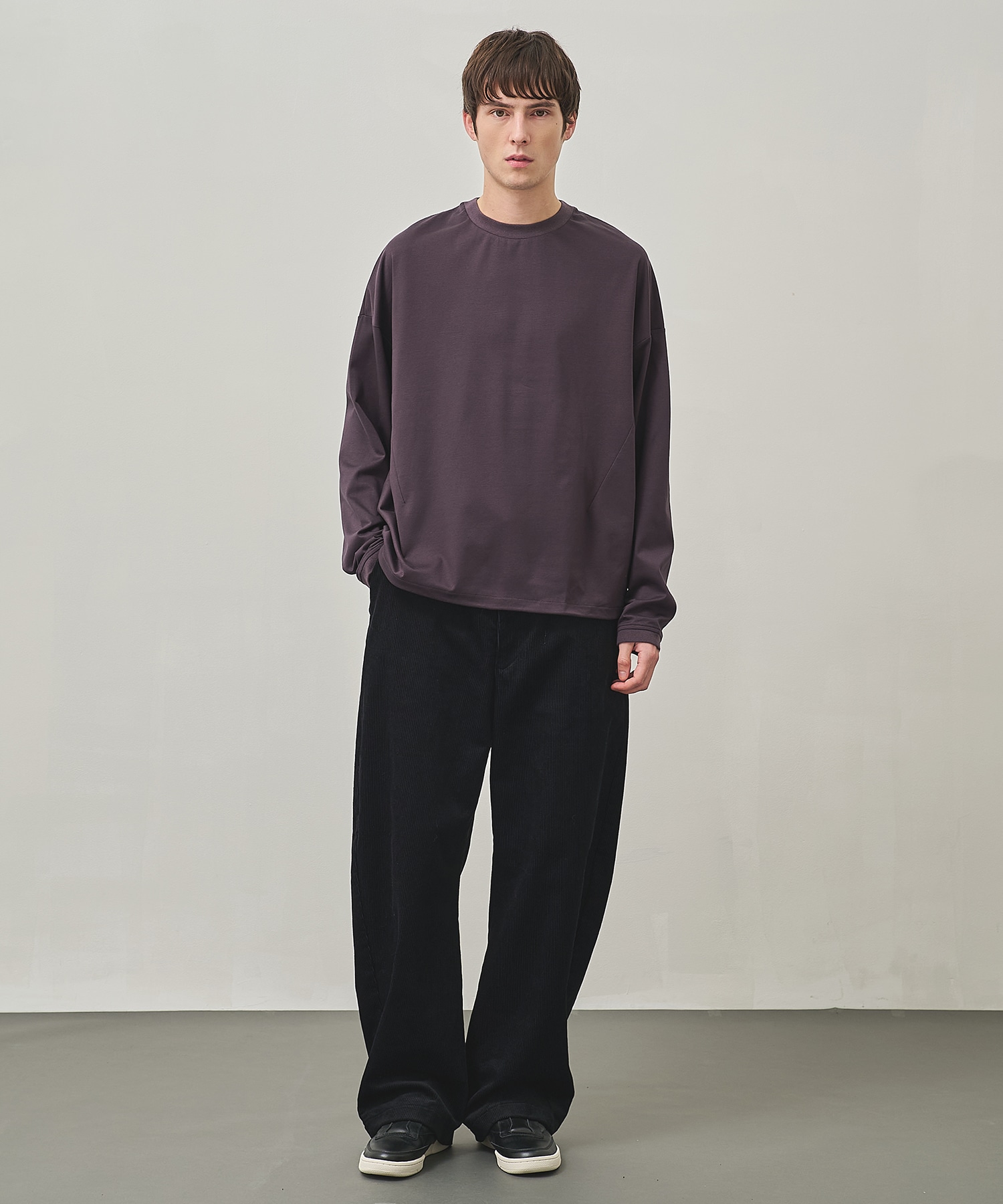 CORDUROY WIDE PANTS STUDIOUS