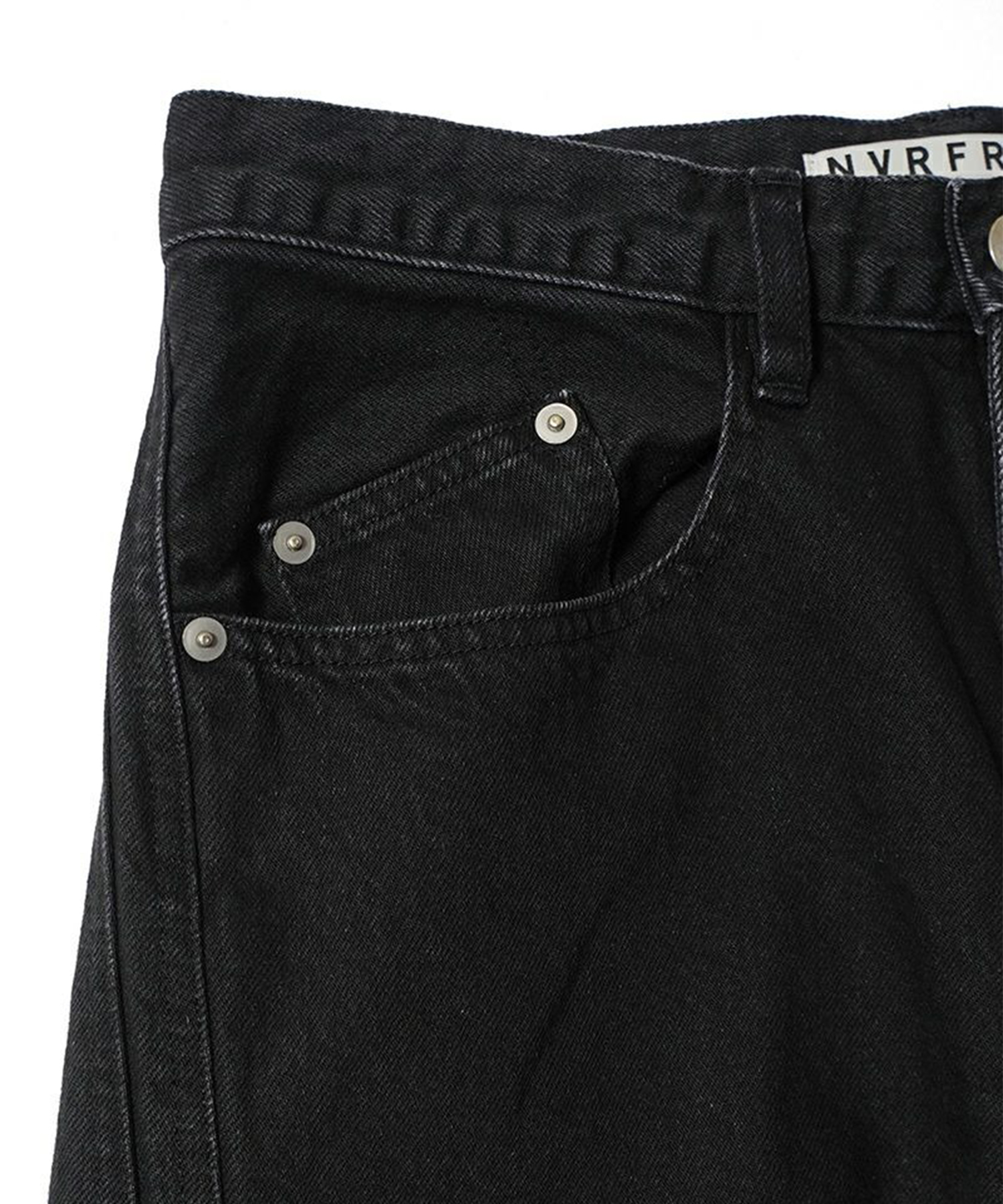 3D TWISTED WIDE LEG JEANS NVRFRGT