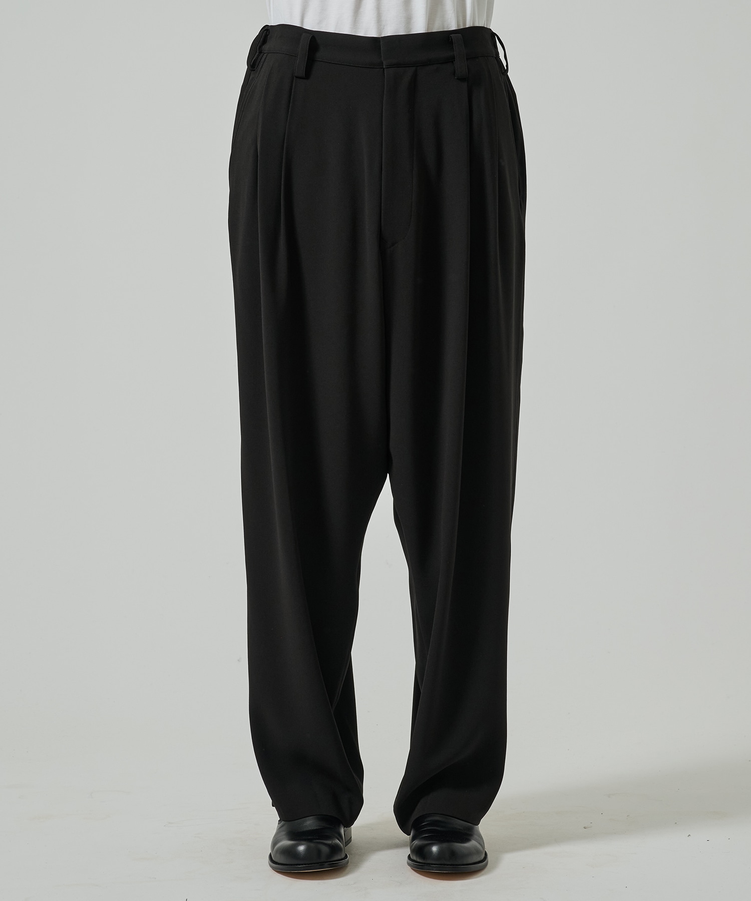 Wide 2 Tuck PNT UJOH HOMME