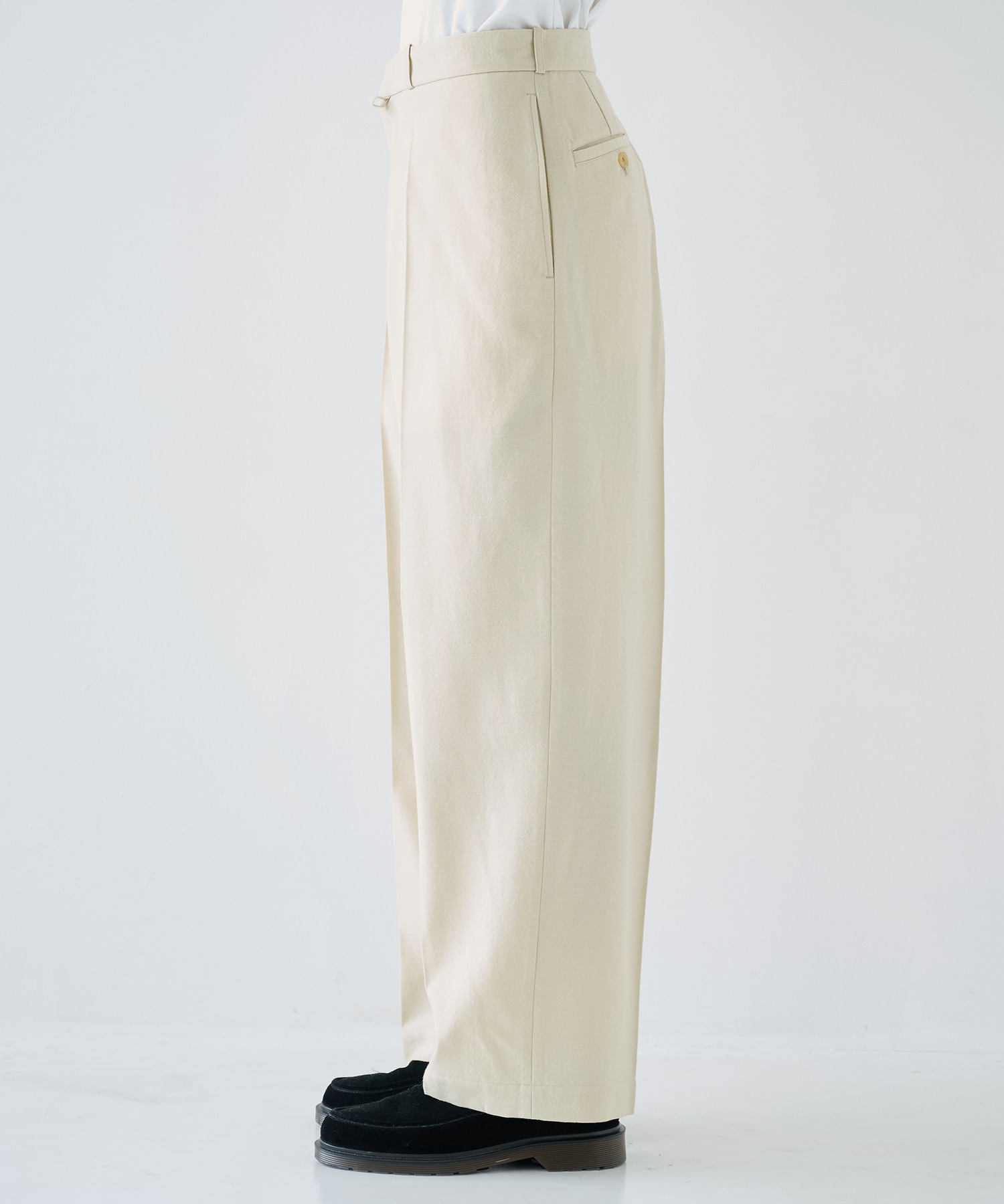 Wool Gabardine Trousers blurhms
