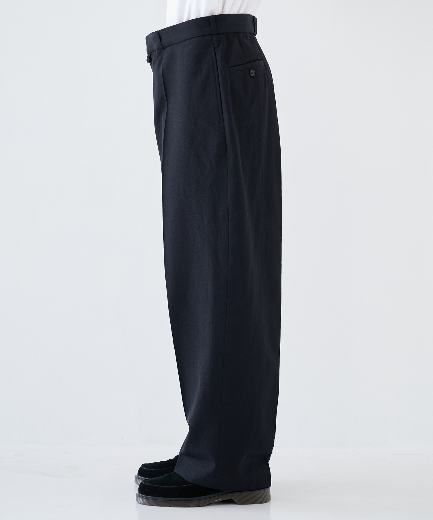 Wool Gabardine Trousers blurhms