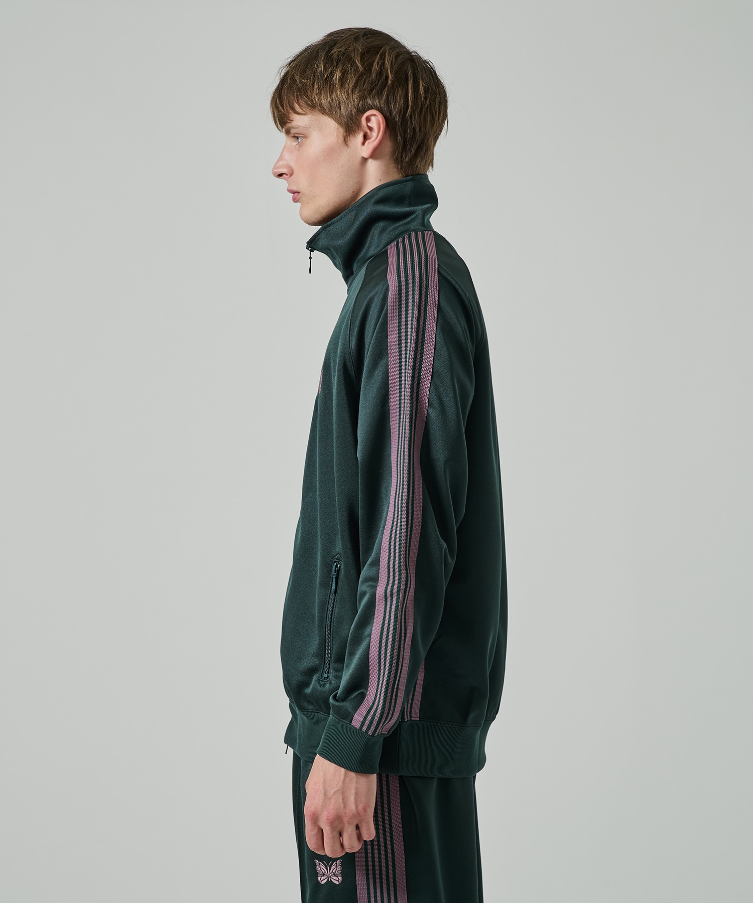 Track Jacket - Poly Smooth NEEDLES