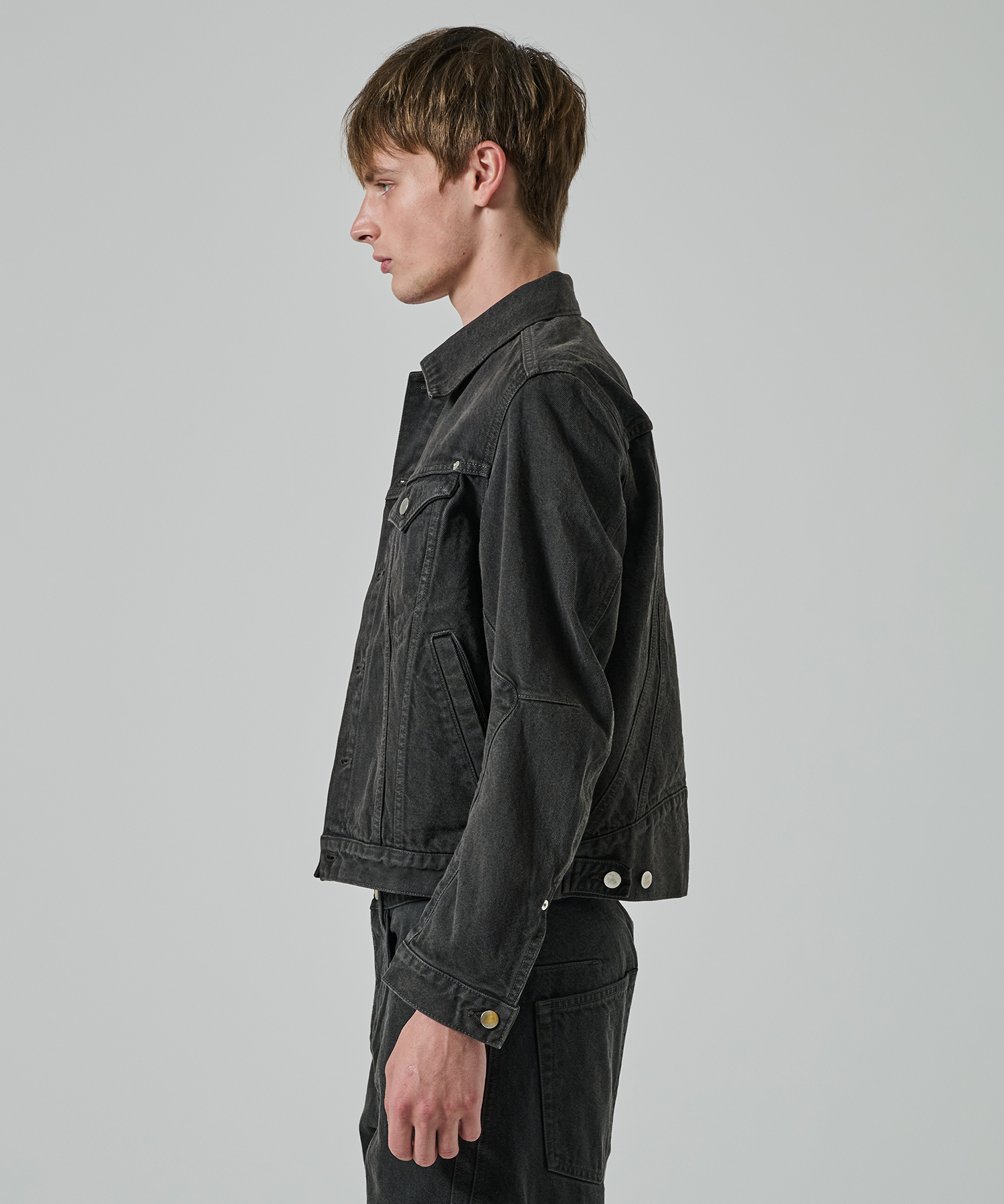 3D TRUCKER JACKET NVRFRGT
