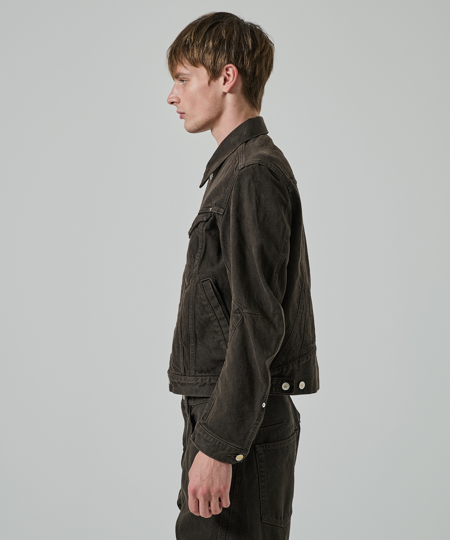 3D TRUCKER JACKET NVRFRGT